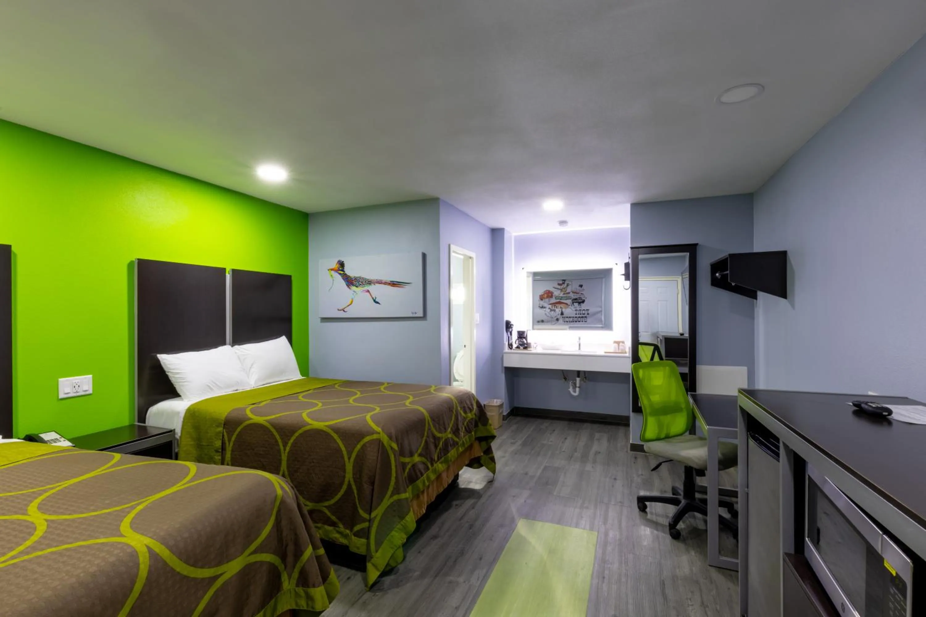 Bed in Executive Inn Fort Stockton