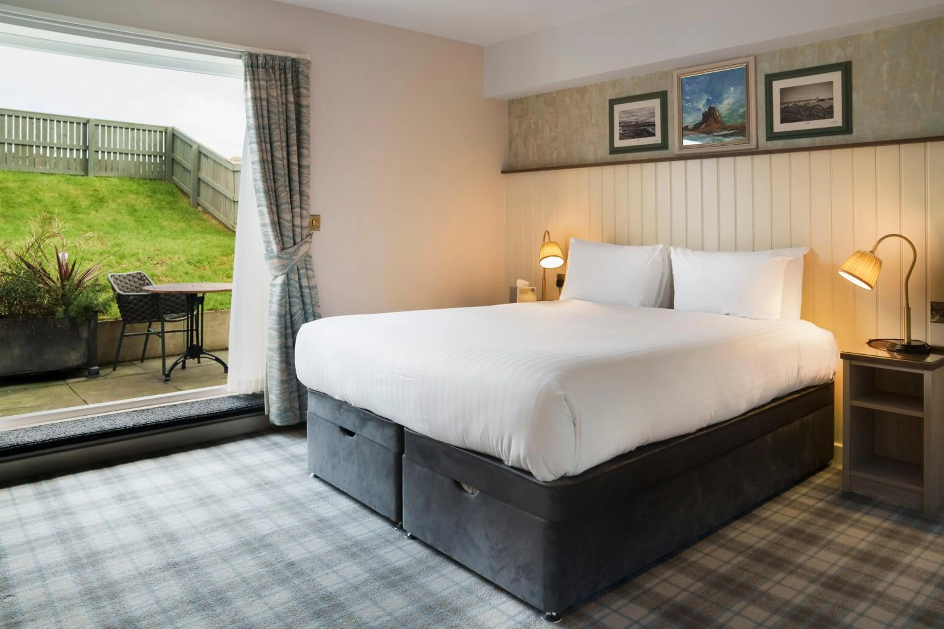 Bed in The Bamburgh Castle Inn - The Inn Collection Group