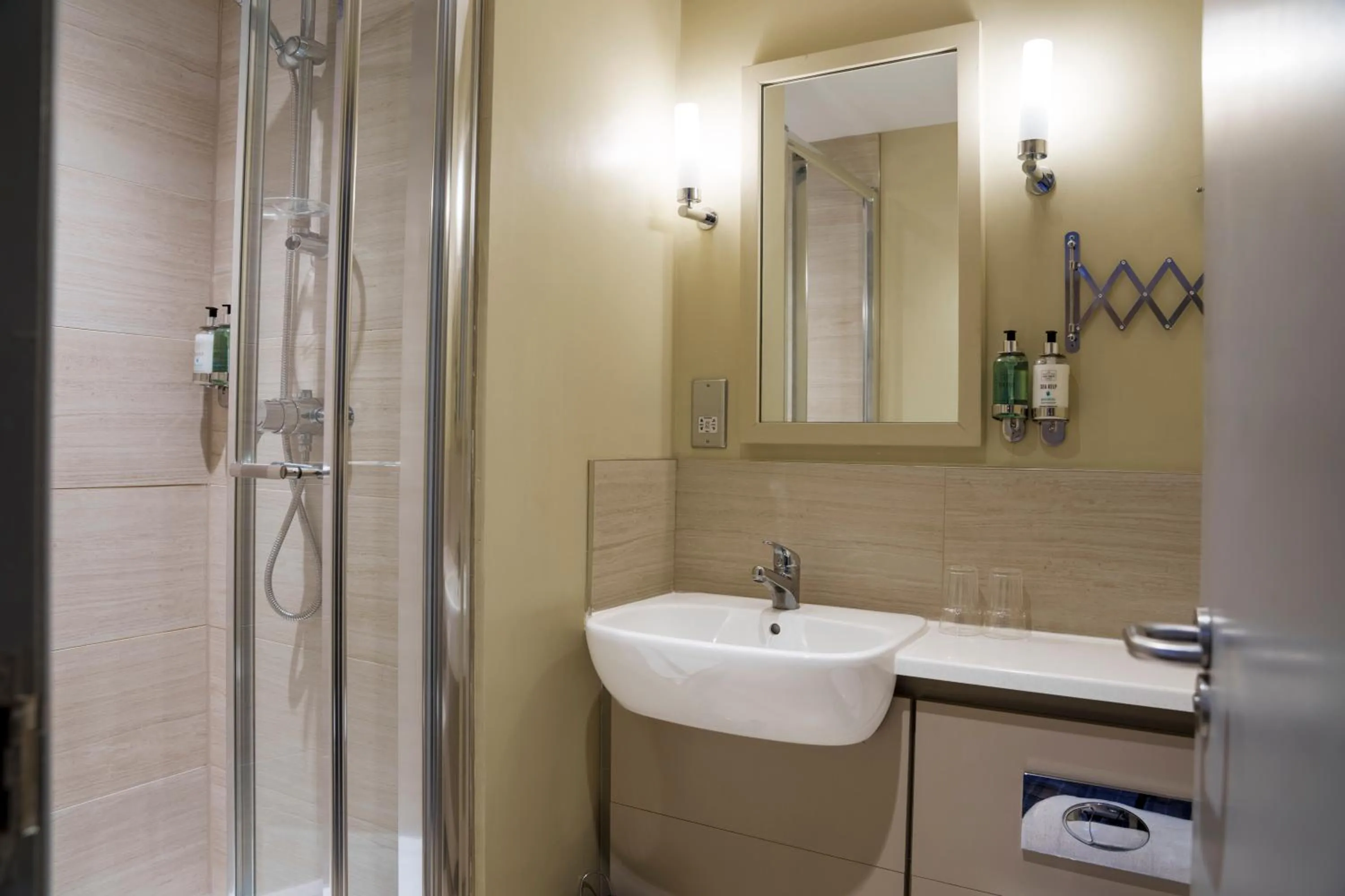 Shower in The Bamburgh Castle Inn - The Inn Collection Group