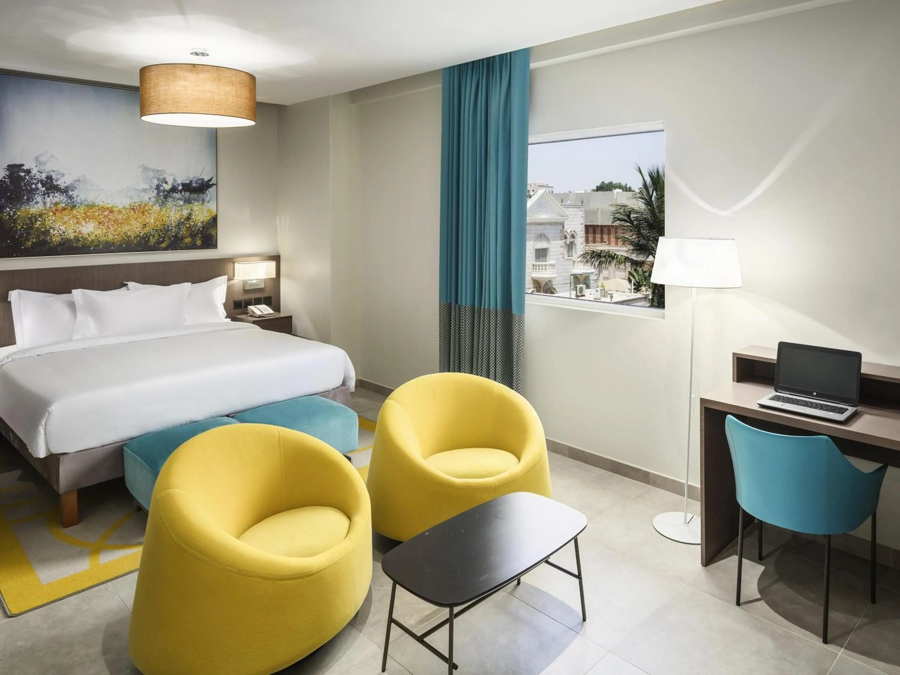 Bedroom, Bed in Adagio Aparthotel Jeddah Malik Road