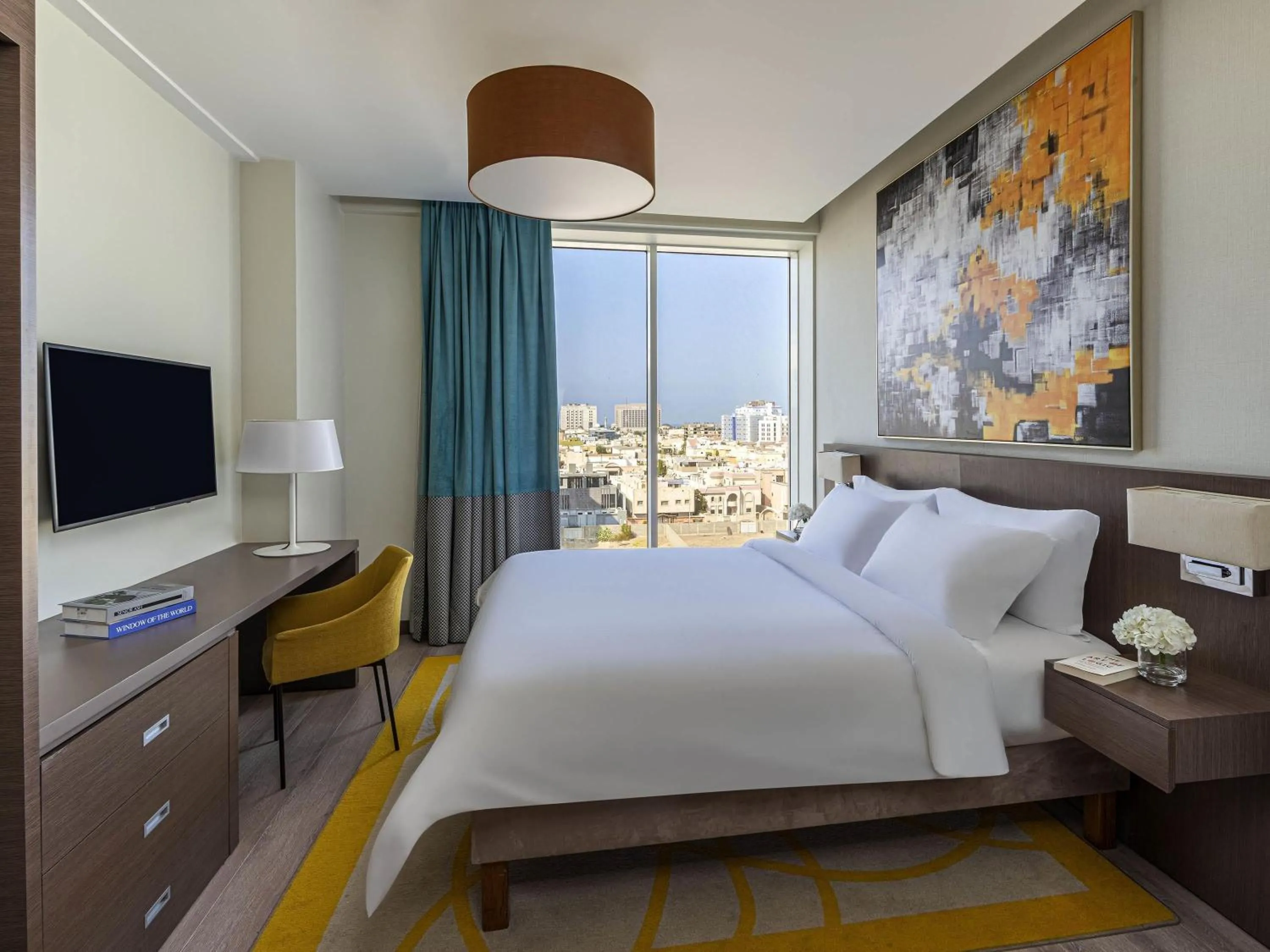 Bedroom, Bed in Adagio Aparthotel Jeddah Malik Road
