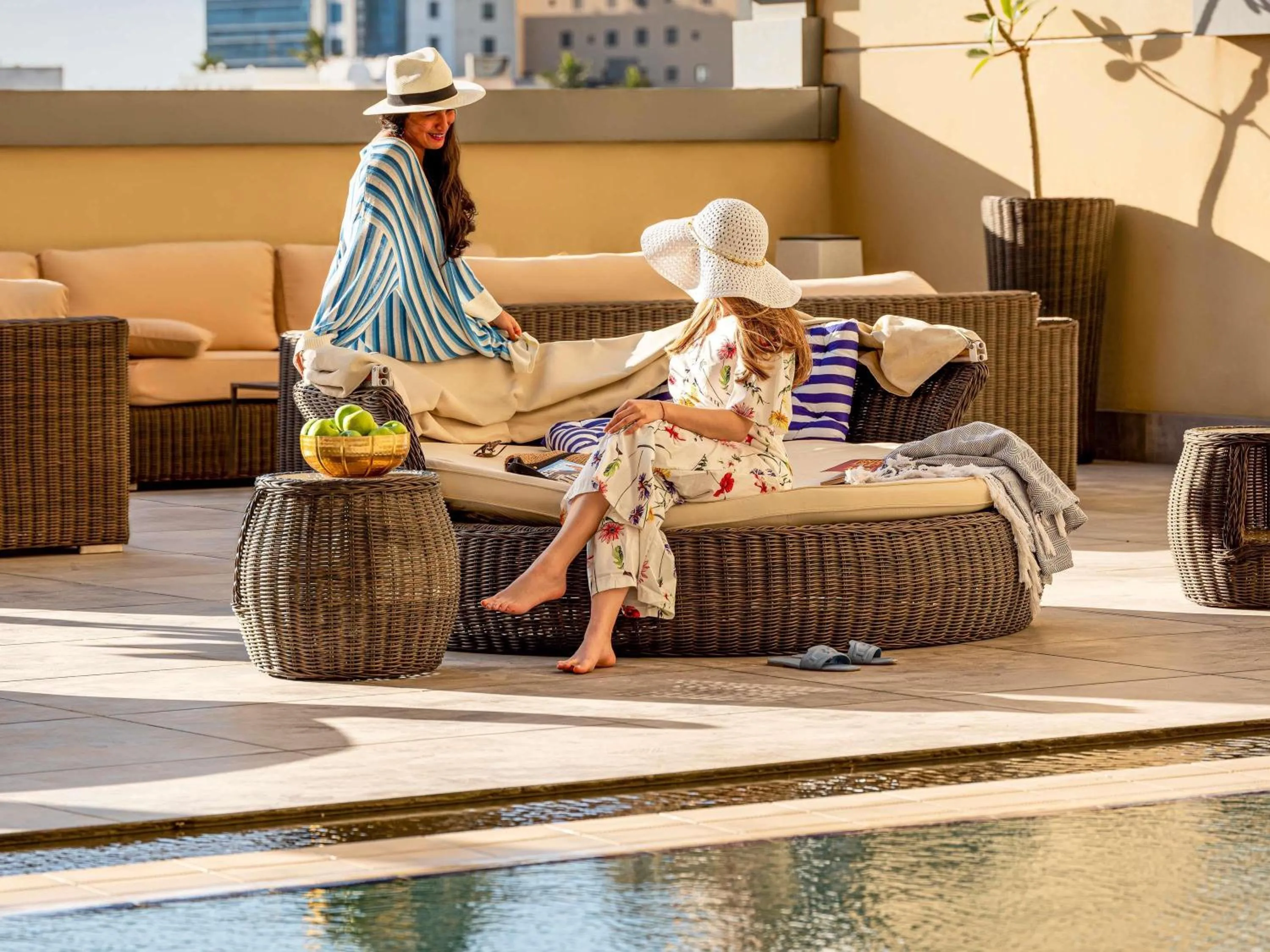 Pool view in Adagio Aparthotel Jeddah Malik Road