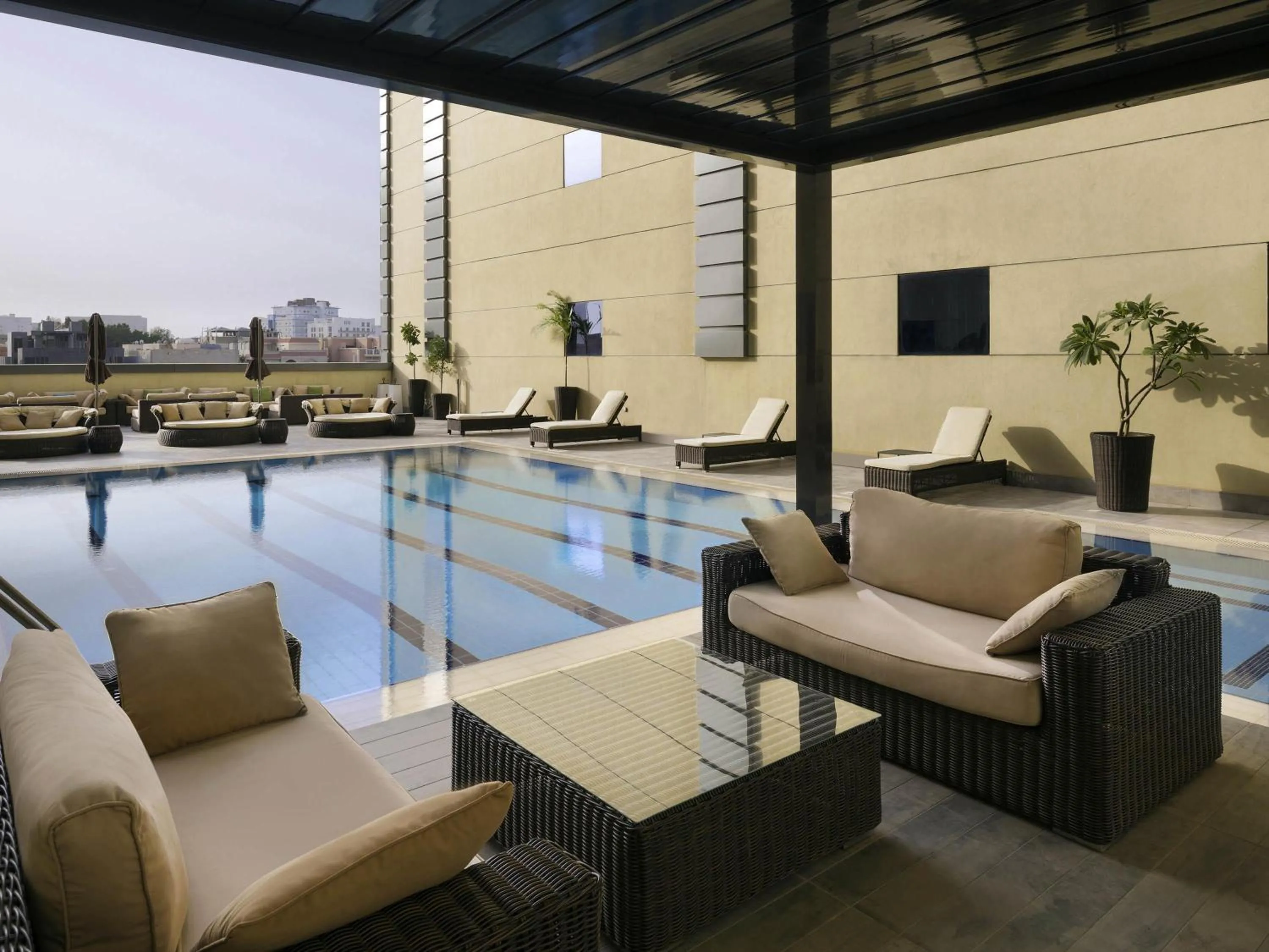 Lounge or bar in Adagio Aparthotel Jeddah Malik Road