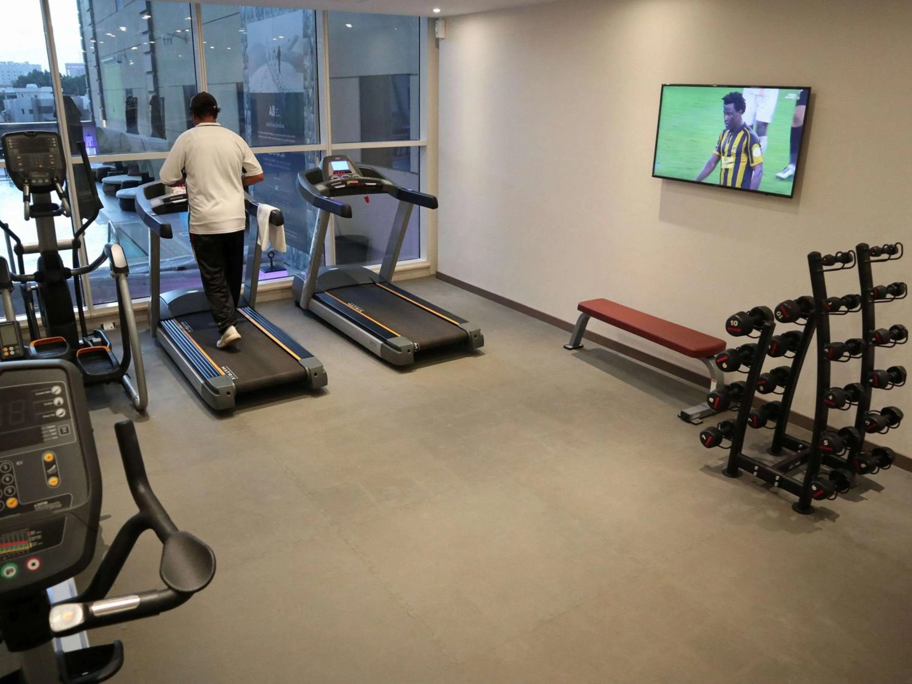 Fitness centre/facilities in Ibis Jeddah Malik Road