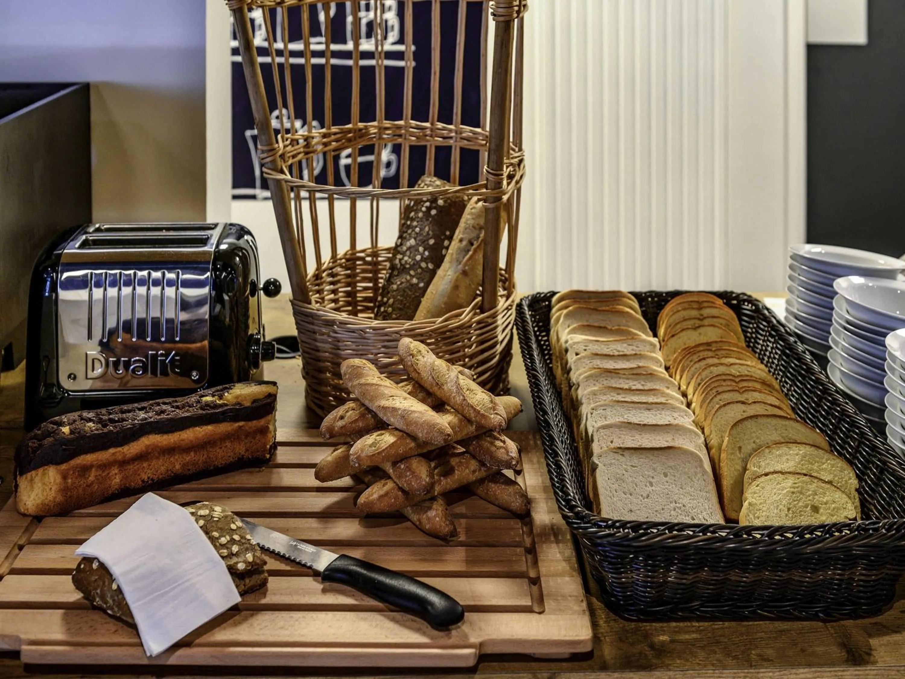 Breakfast in ibis budget Saint-Étienne Centre Gare Châteaucreux