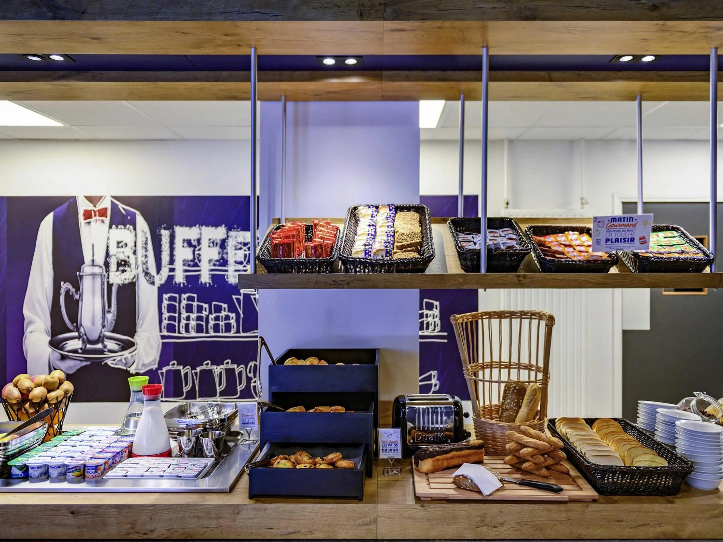 Breakfast in ibis budget Saint-Étienne Centre Gare Châteaucreux