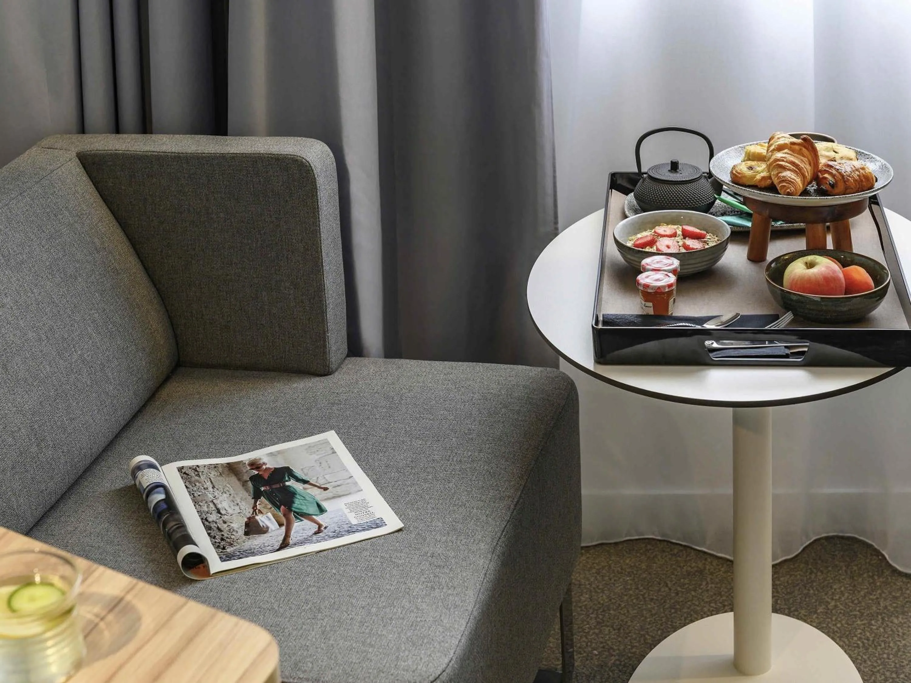 Bedroom in Novotel Saint-Étienne Centre Gare Châteaucreux