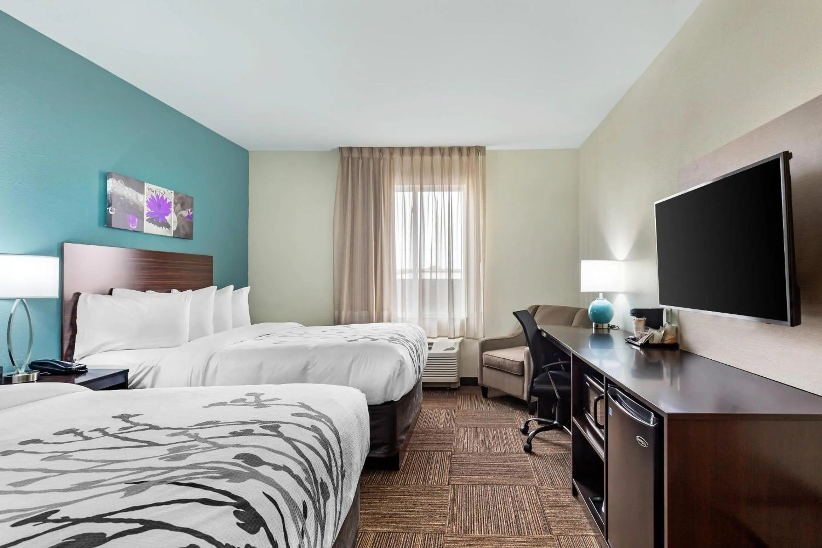 Bedroom, Bed in Sleep Inn Lancaster Dallas South