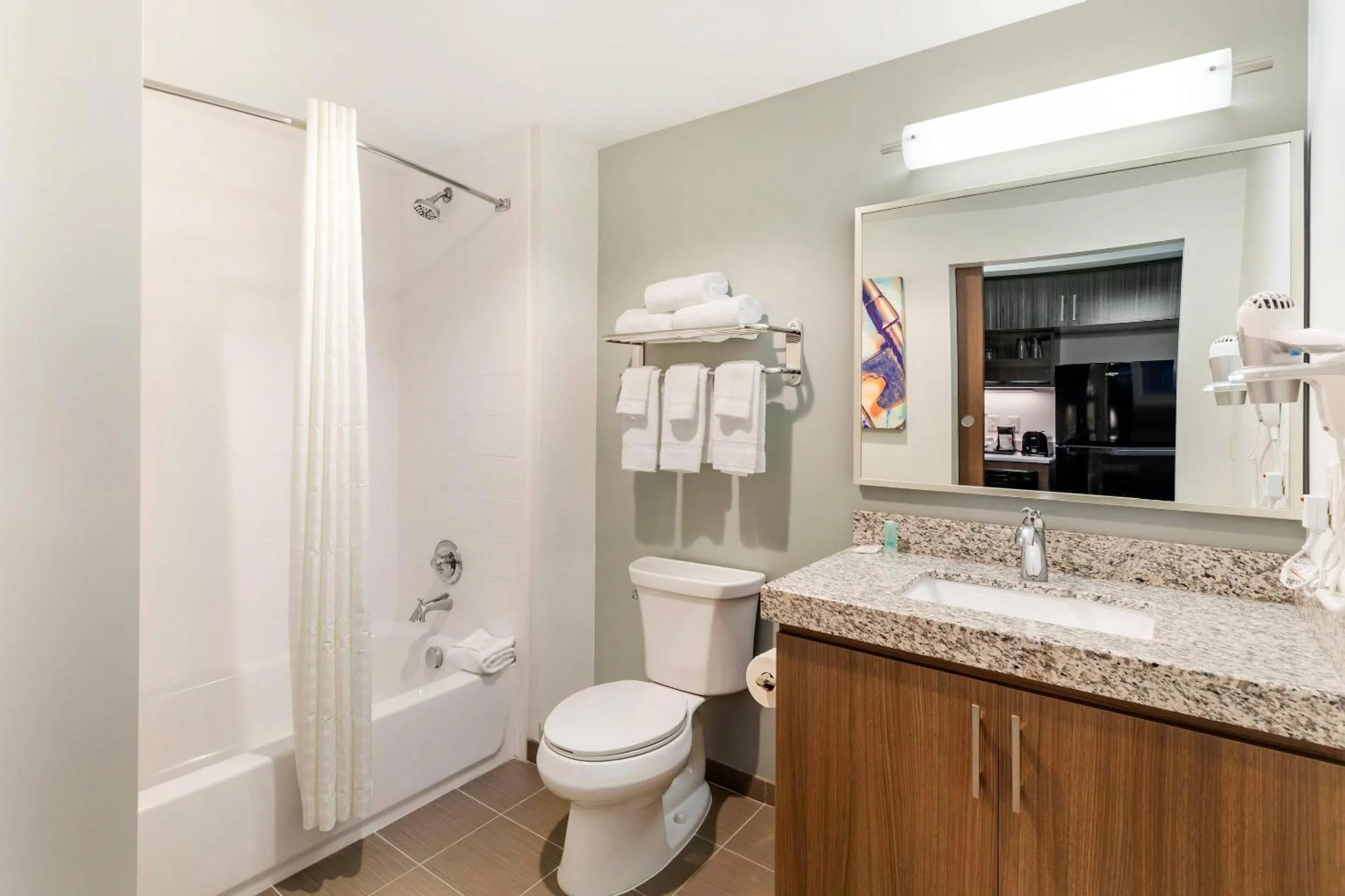 Bedroom in MainStay Suites Lancaster Dallas South