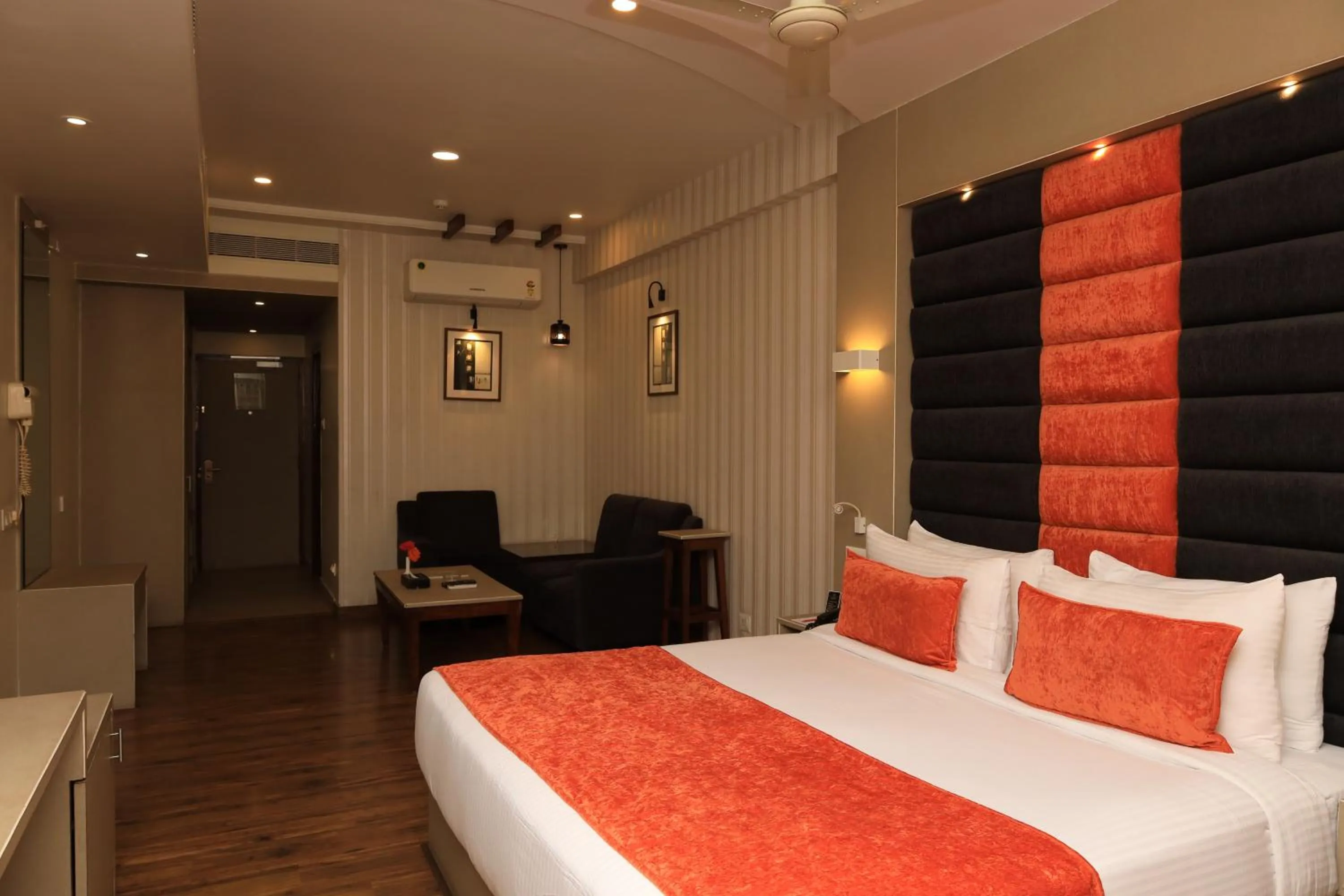 Bed in Aananda Imperial