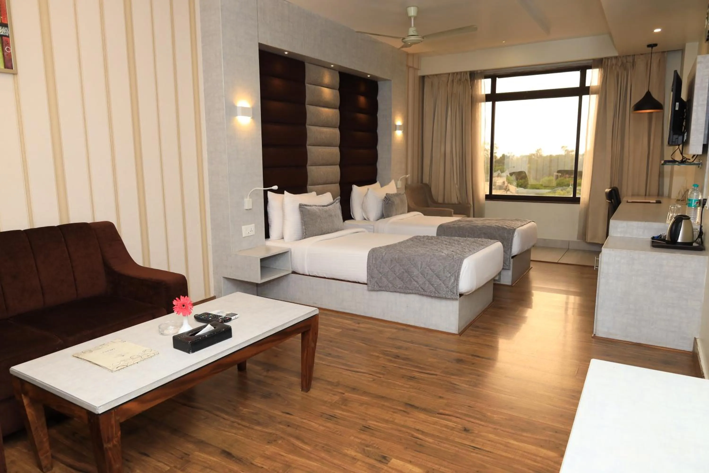 Bed in Aananda Imperial