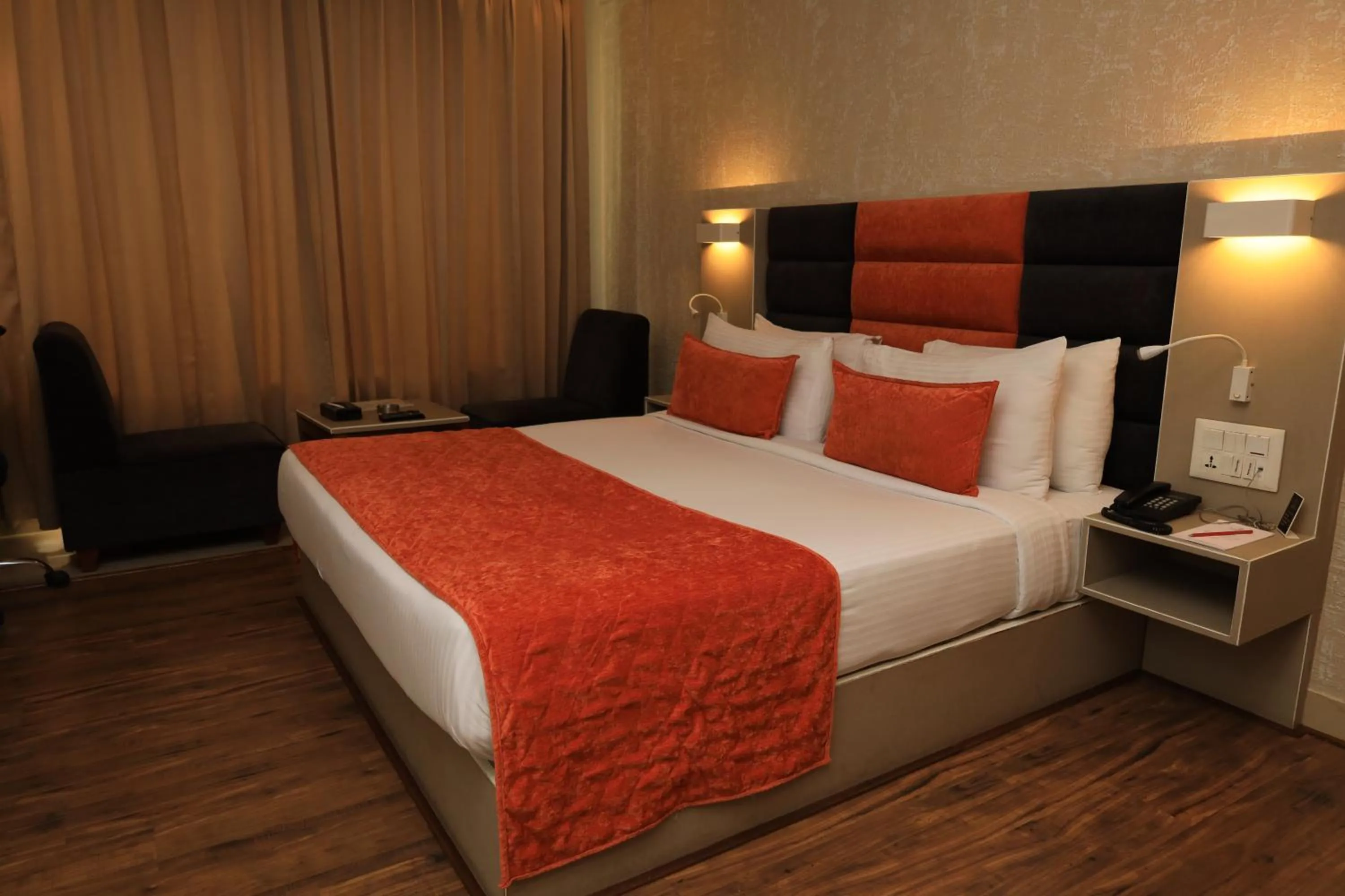 Bed in Aananda Imperial