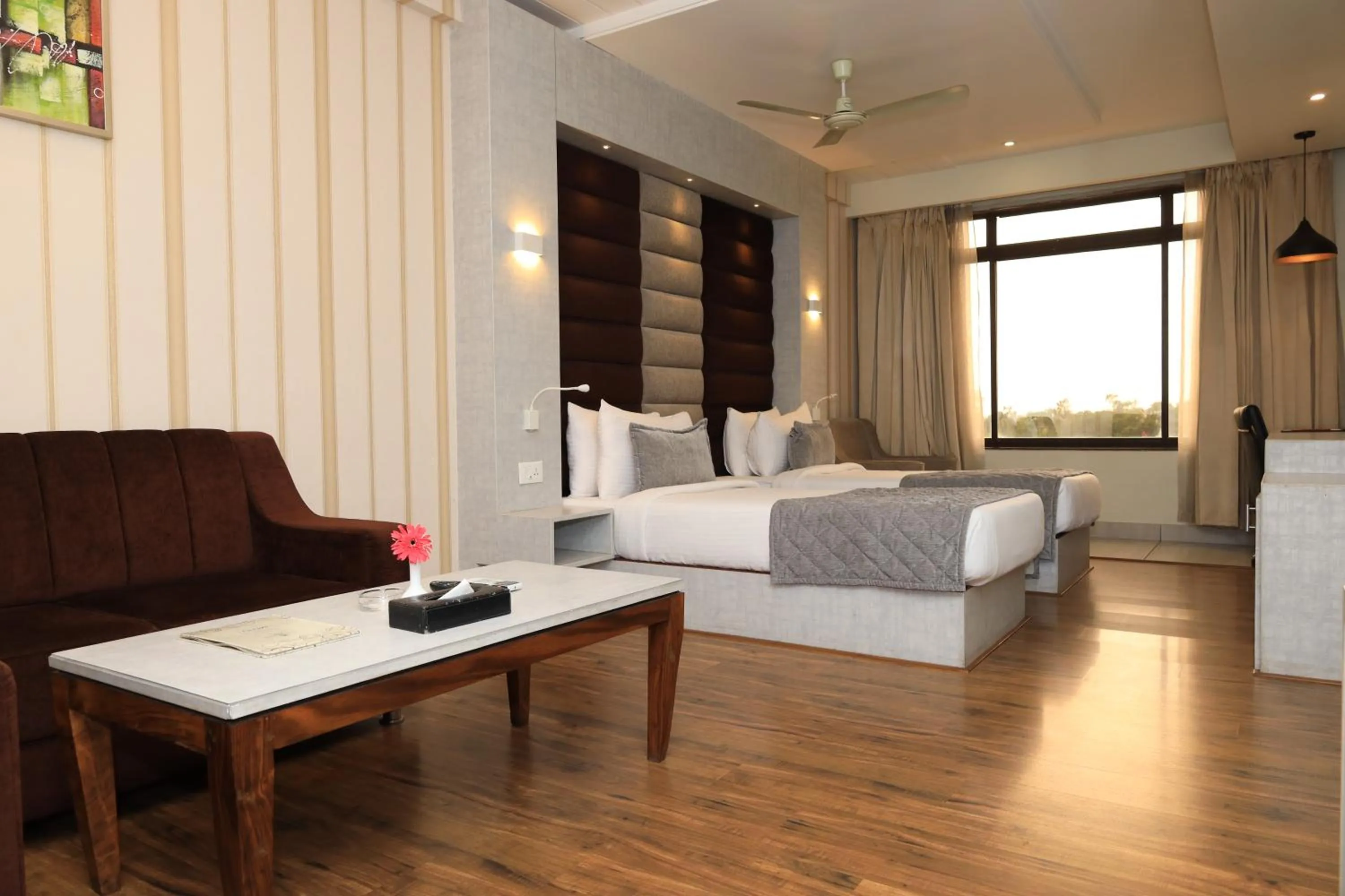 Bed in Aananda Imperial