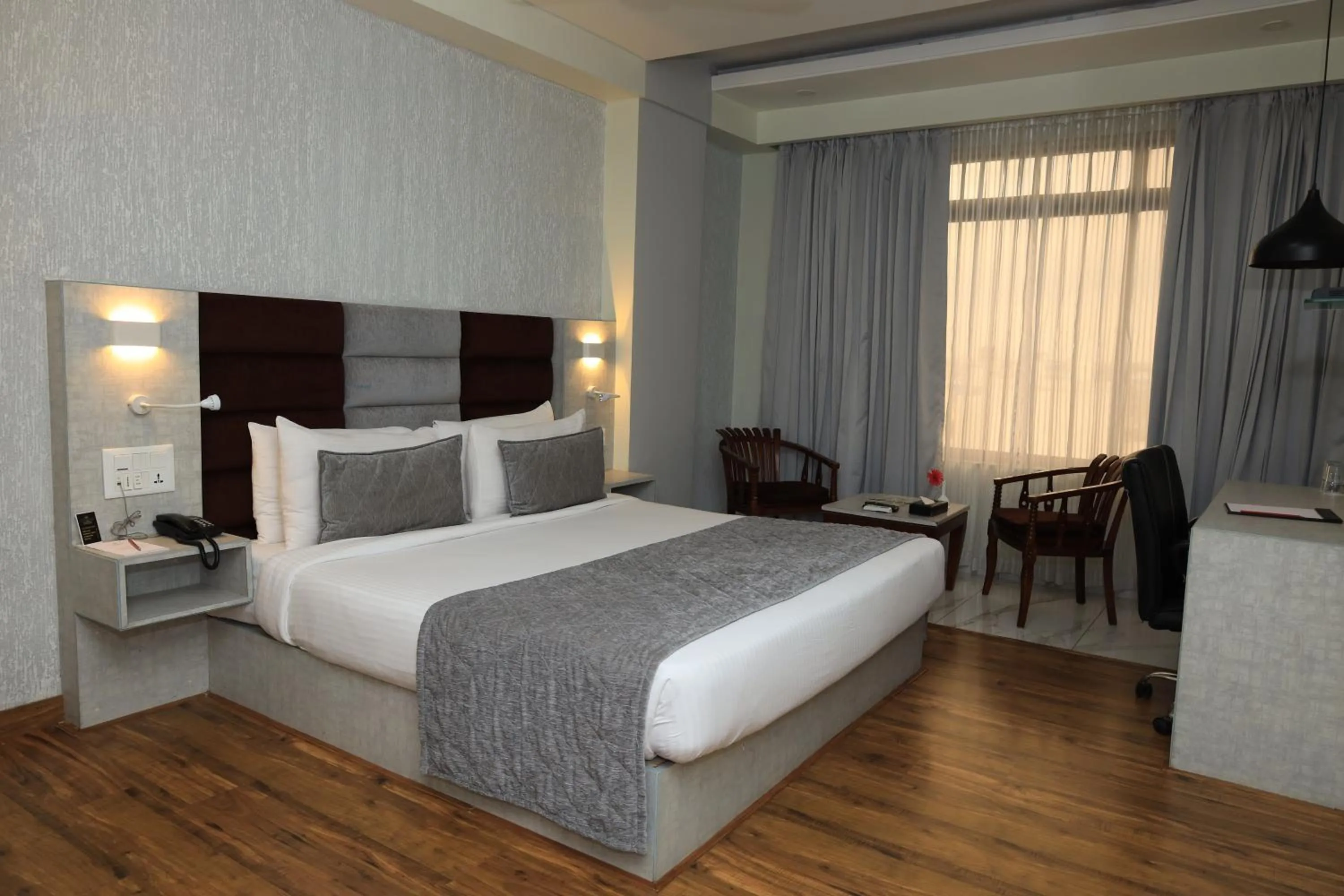 Bed in Aananda Imperial