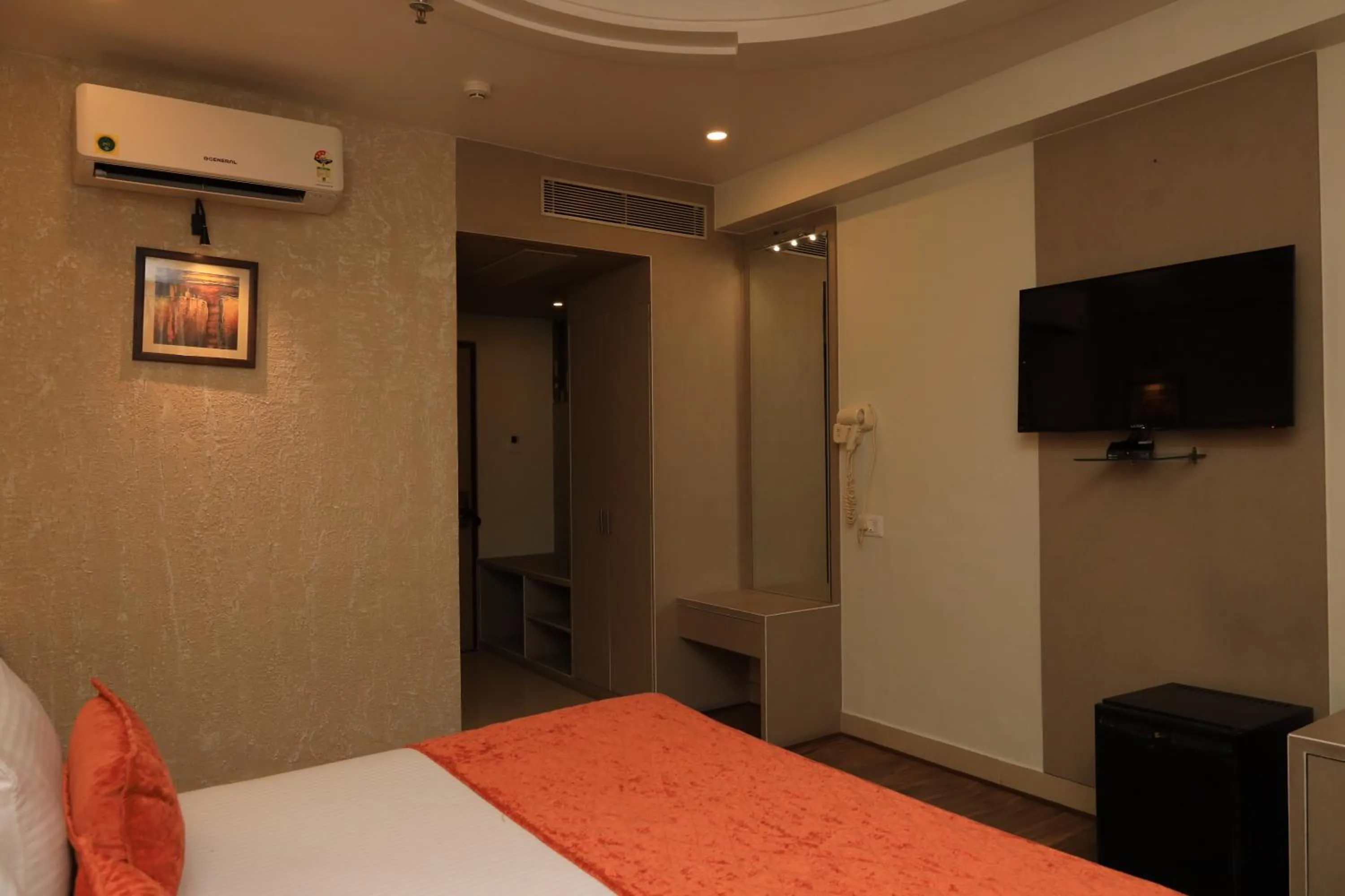 Bed in Aananda Imperial