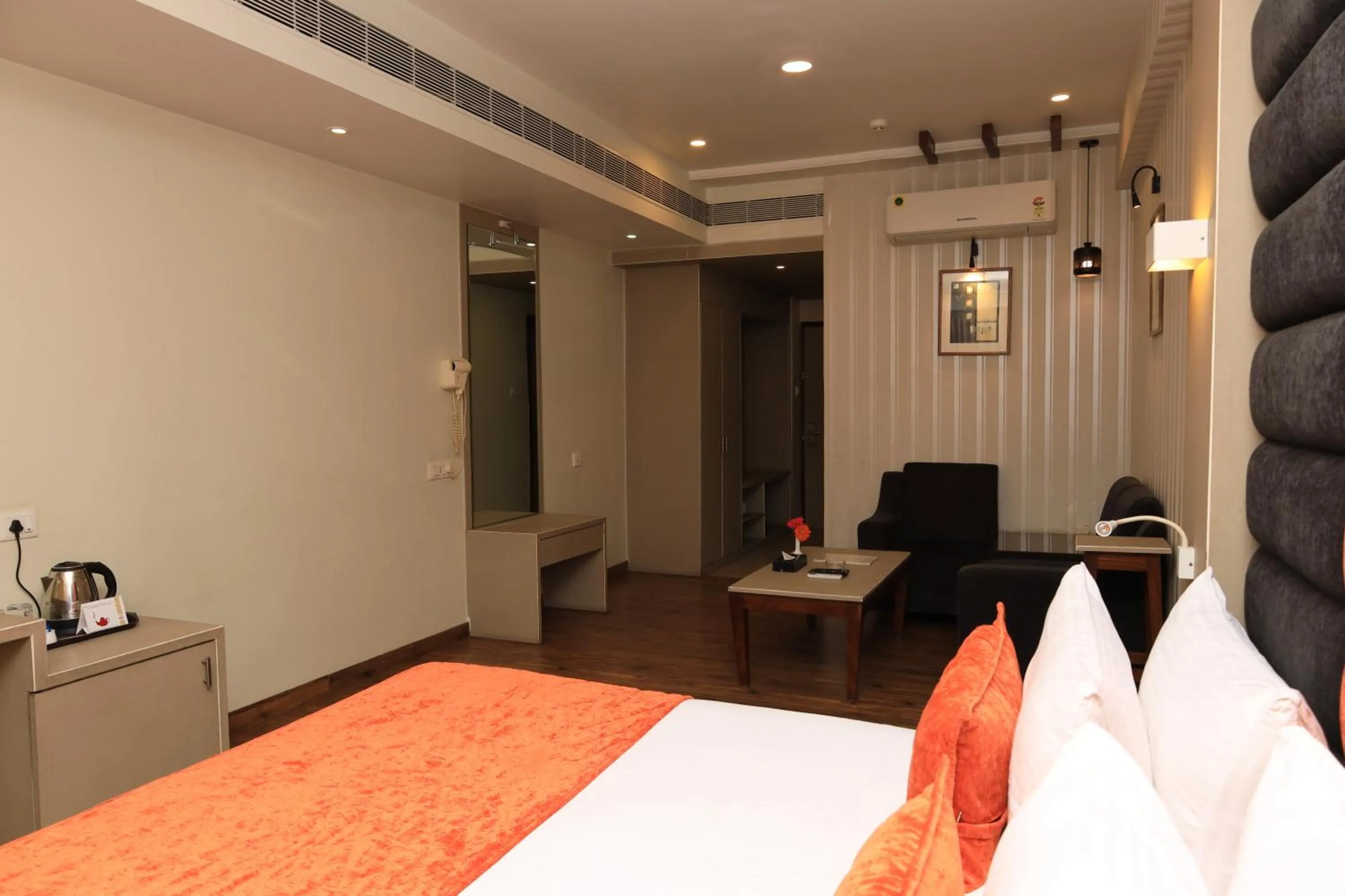 Bed in Aananda Imperial