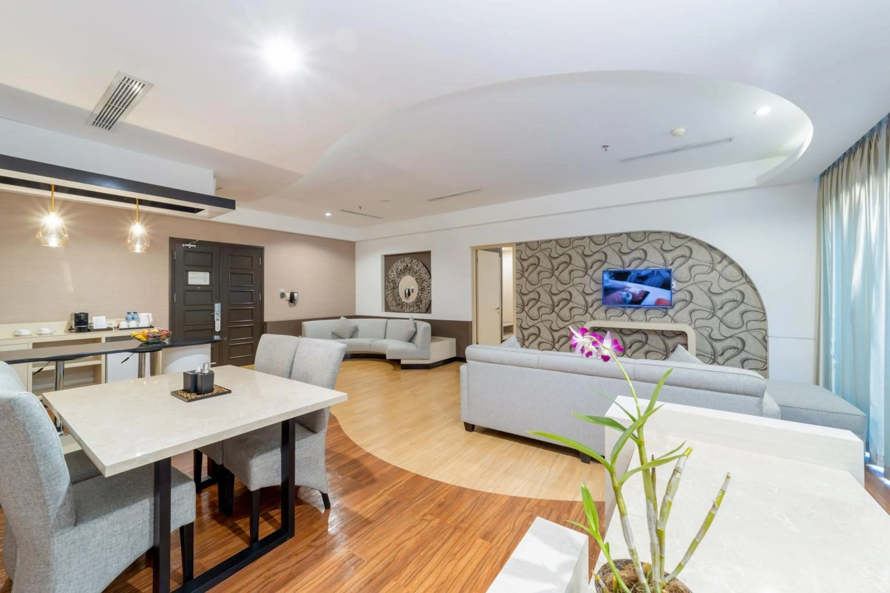 Living room in Aston Cirebon Hotel and Convention Center