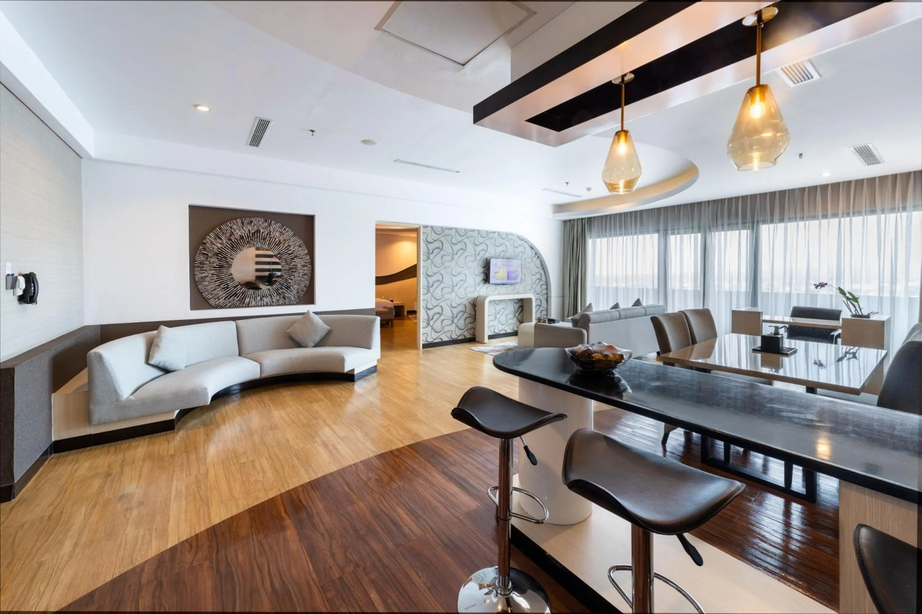 Living room in Aston Cirebon Hotel and Convention Center