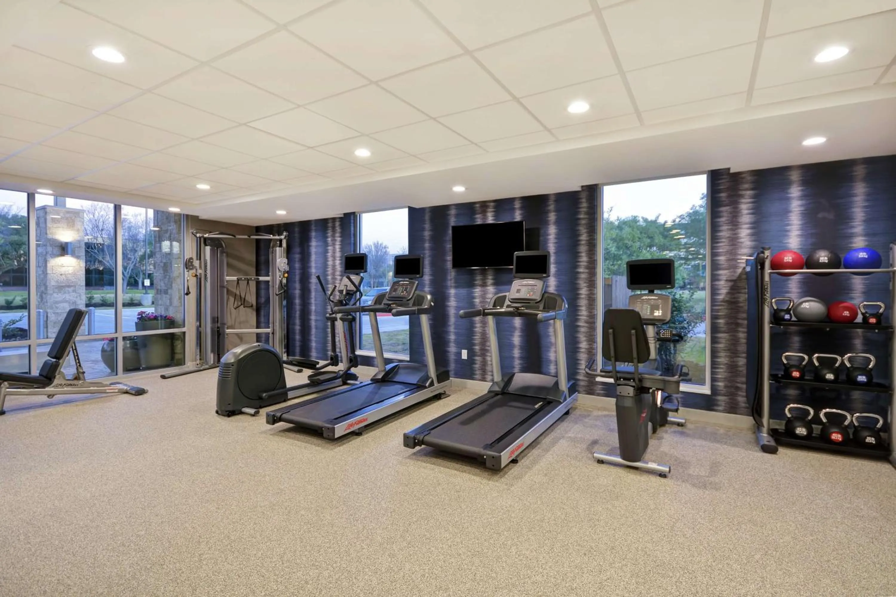 Fitness centre/facilities in Home2 Suites Houston Westchase
