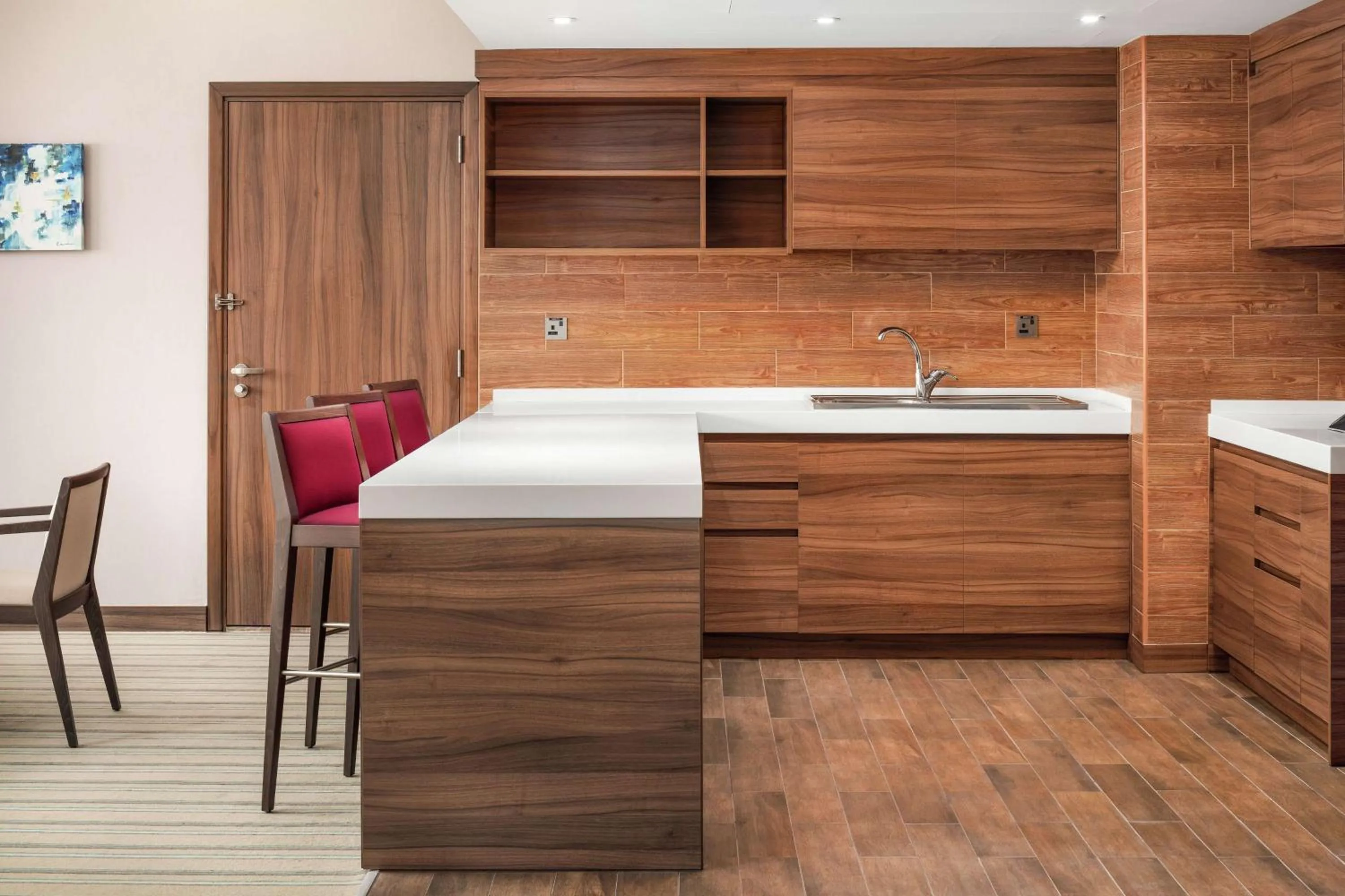 Kitchen or kitchenette in Hilton Garden Inn Al Jubail