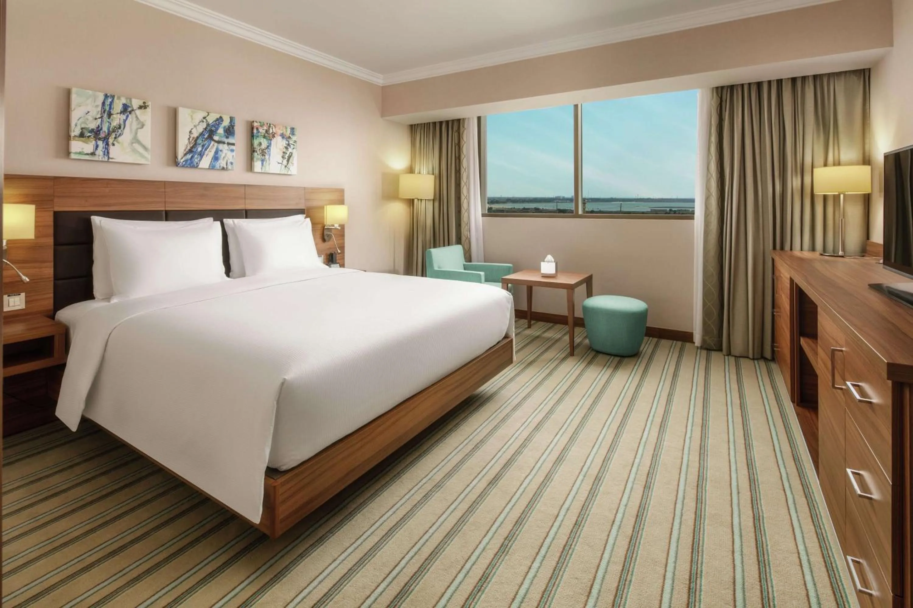 Bed in Hilton Garden Inn Al Jubail