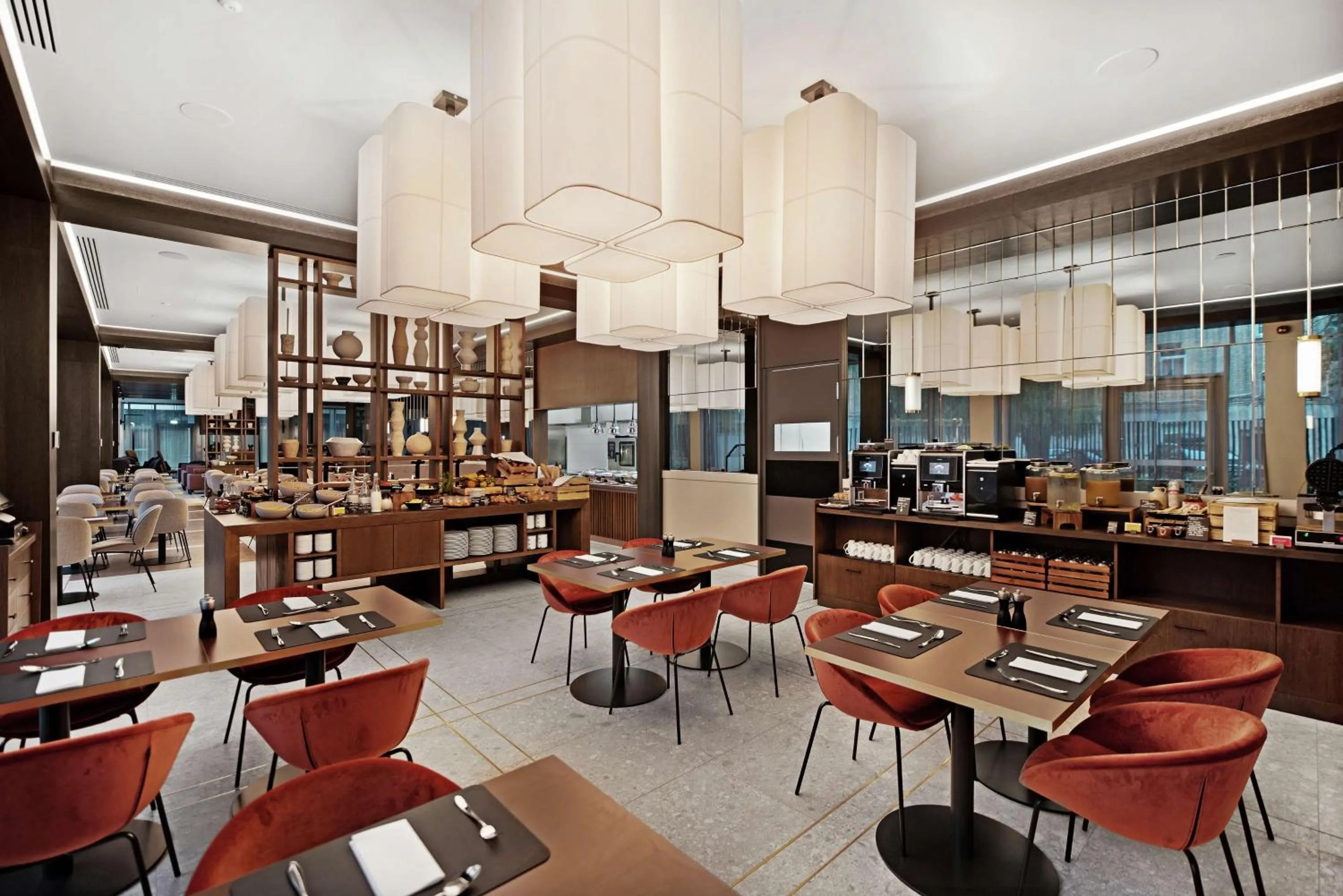 Breakfast in Hilton Garden Inn Vilnius City Centre