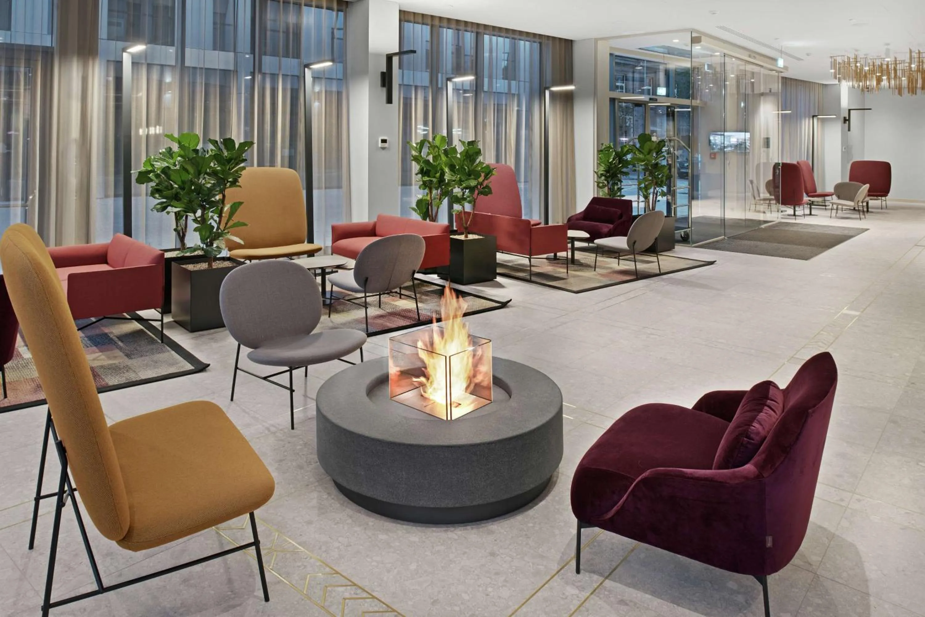 Lobby or reception in Hilton Garden Inn Vilnius City Centre