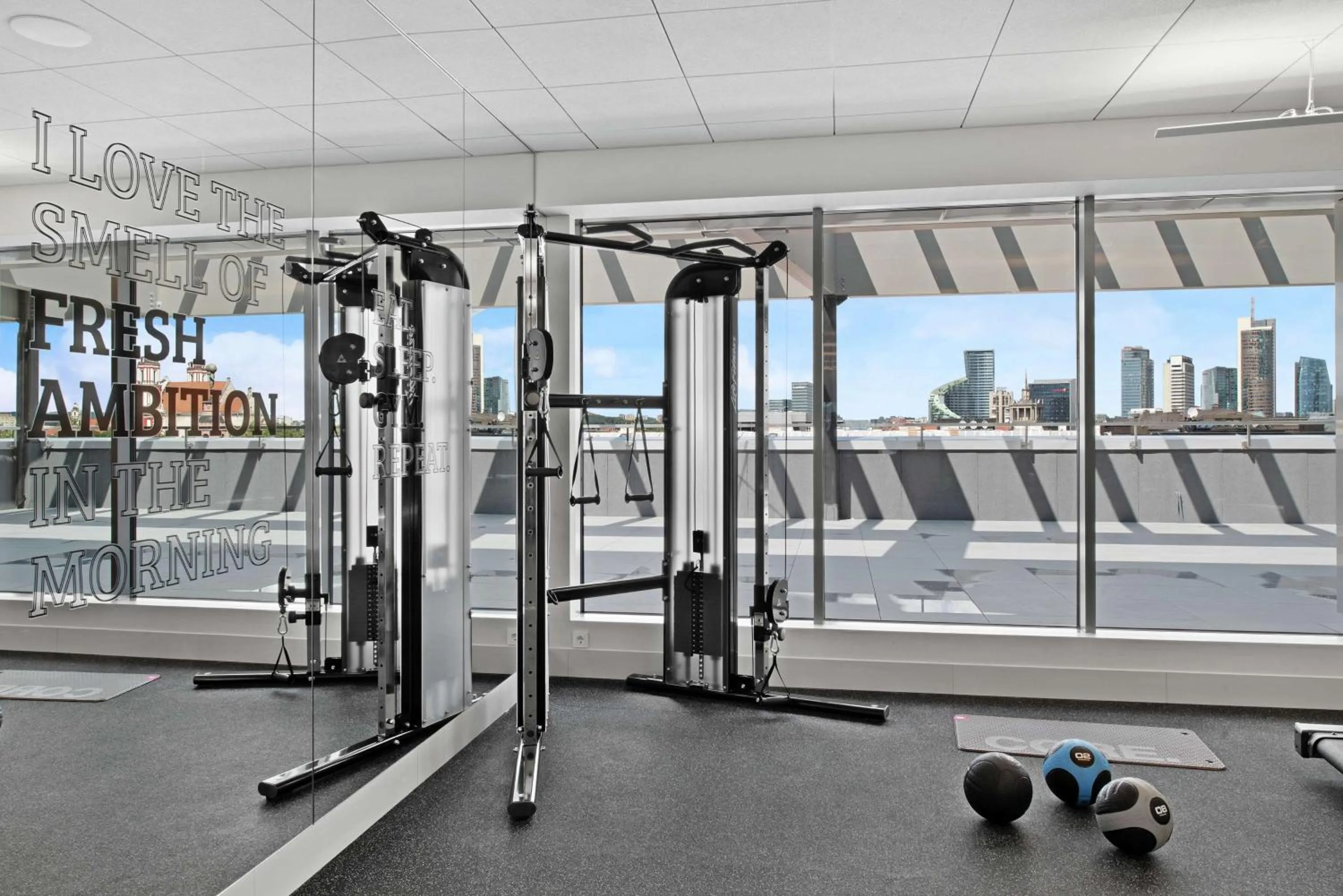 Fitness centre/facilities in Hilton Garden Inn Vilnius City Centre