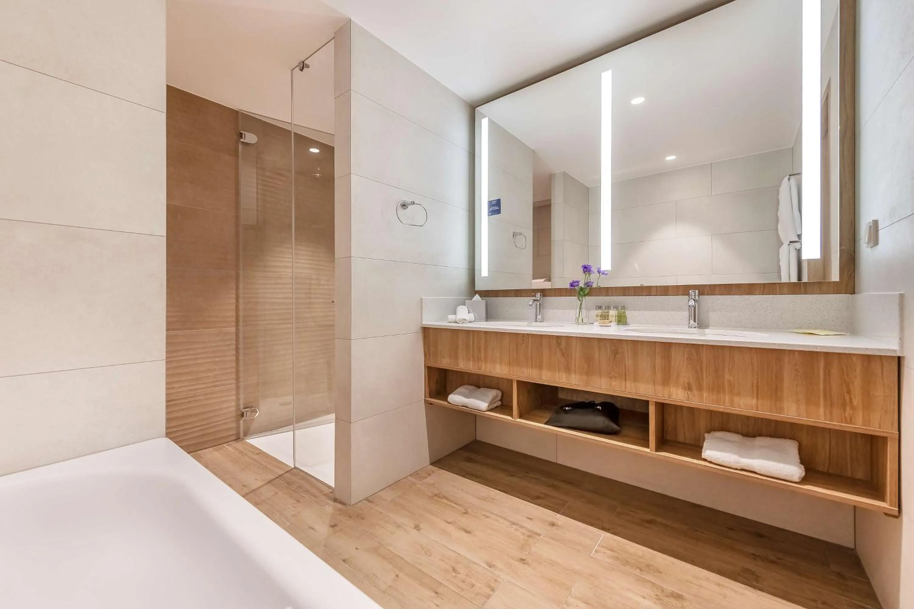 Bathroom in Hilton Garden Inn Vilnius City Centre