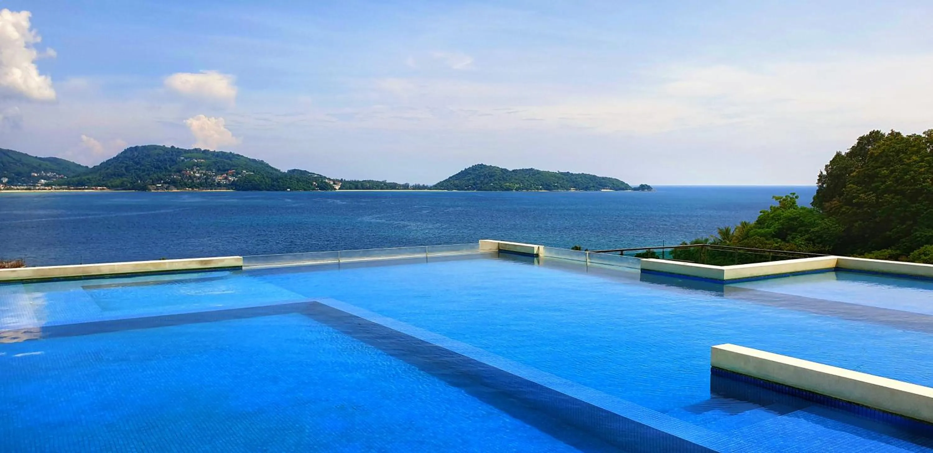 Pool view in The Privilege Residence