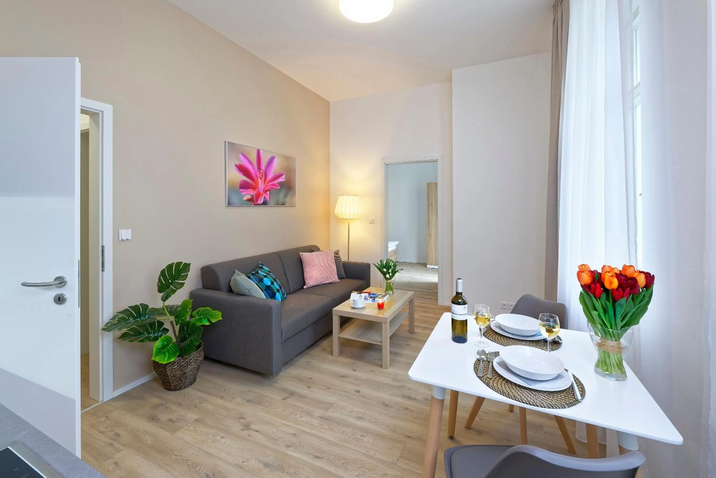 TV and multimedia in DownTown Suites Jugoslavska