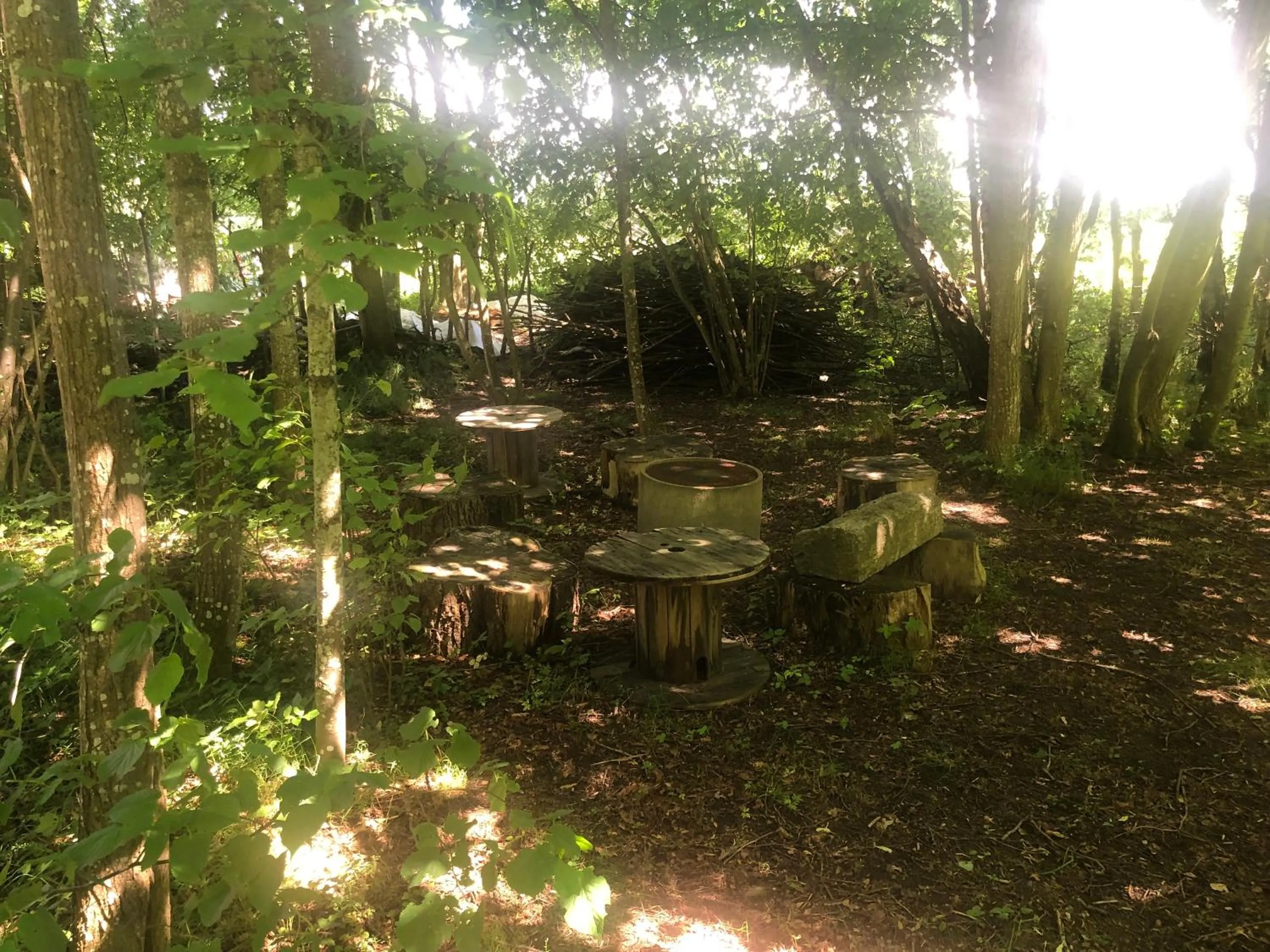 Patio in Vingårdens Bed & Breakfast