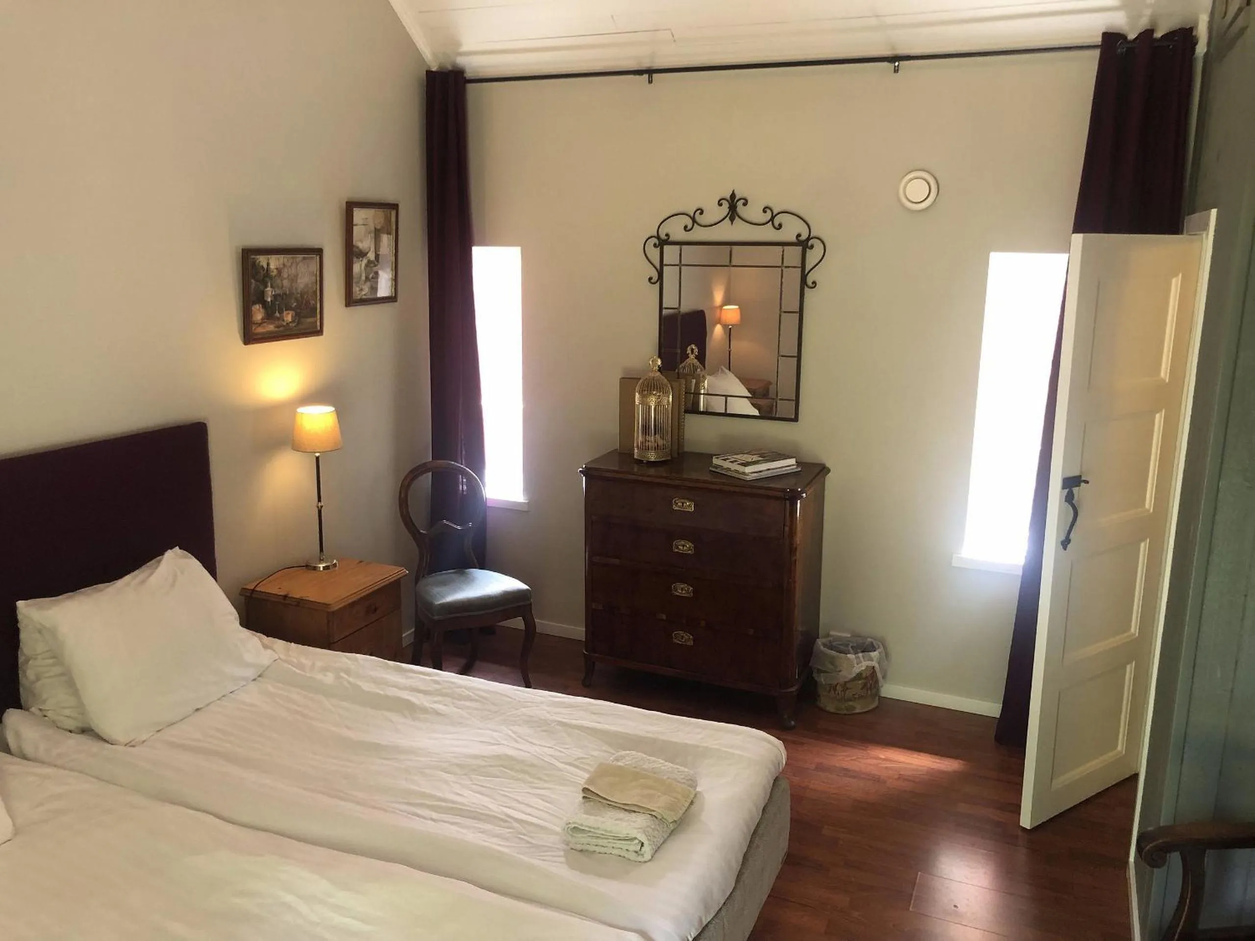 Bed in Vingårdens Bed & Breakfast