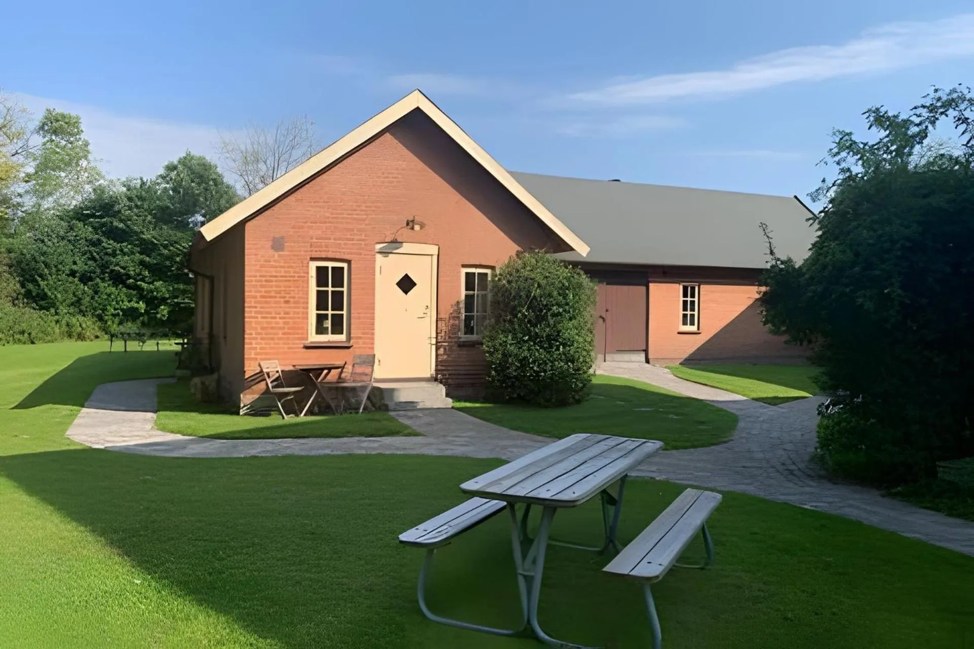 Patio in Vingårdens Bed & Breakfast