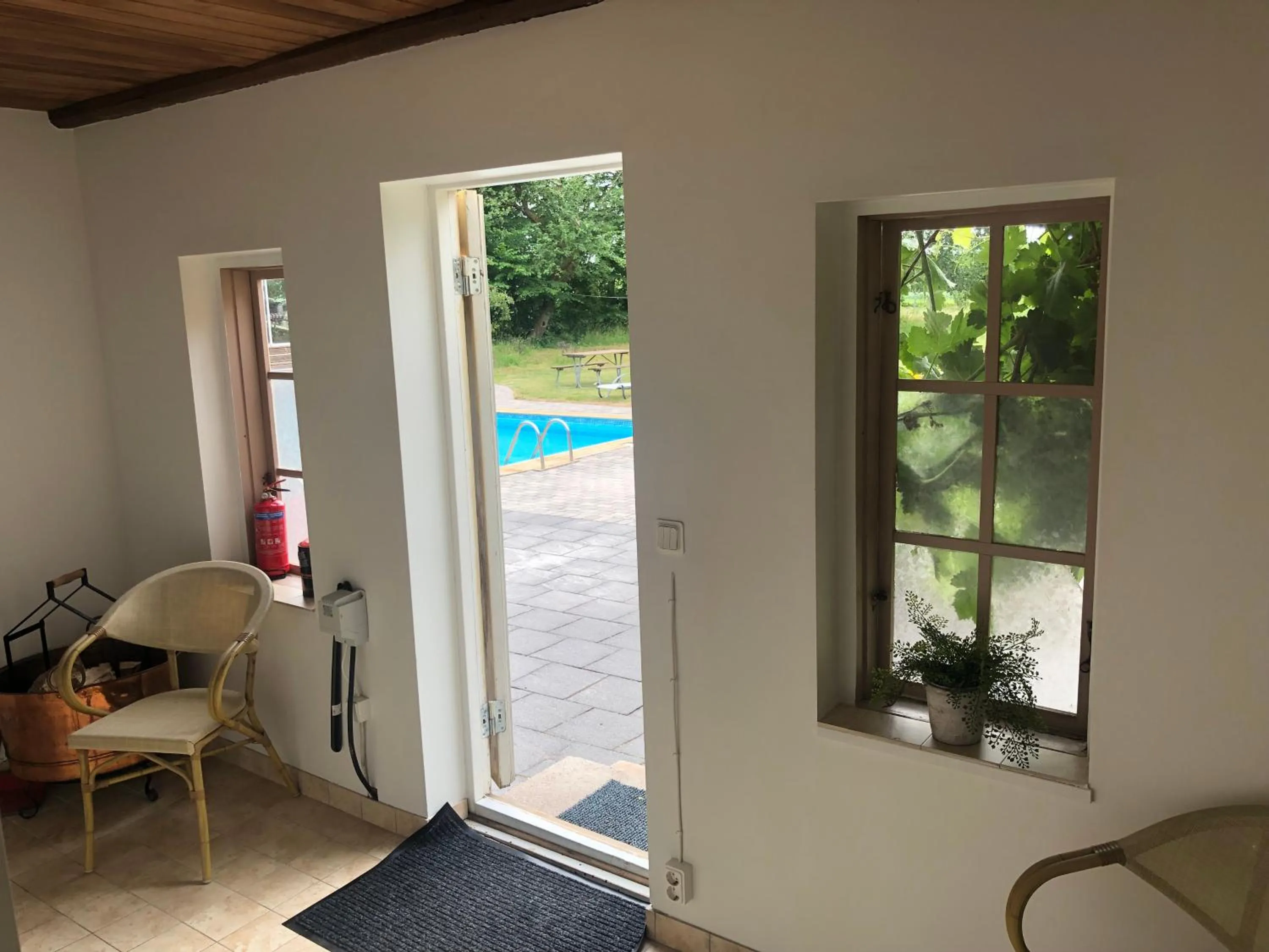 Shower in Vingårdens Bed & Breakfast