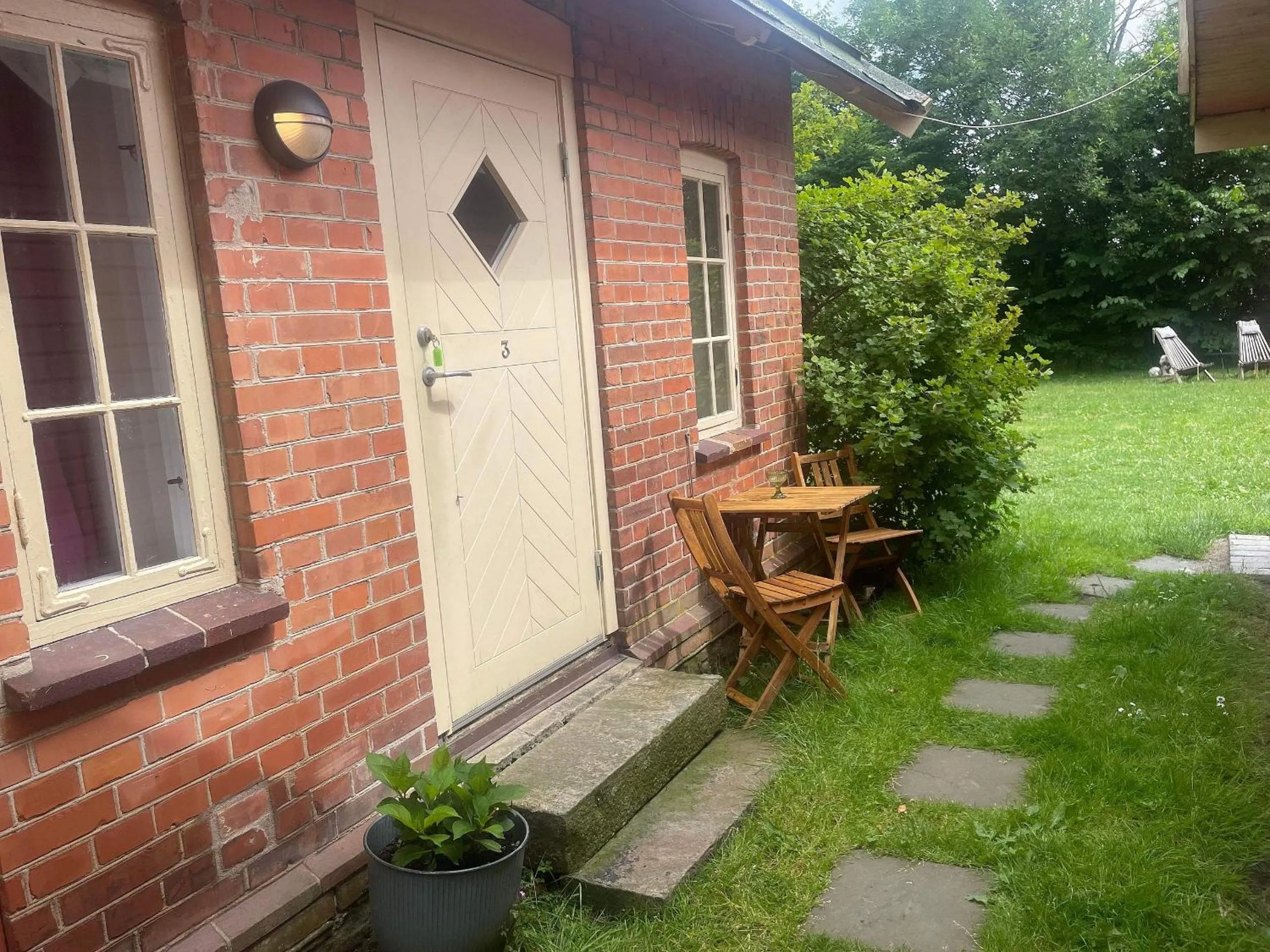 Patio in Vingårdens Bed & Breakfast