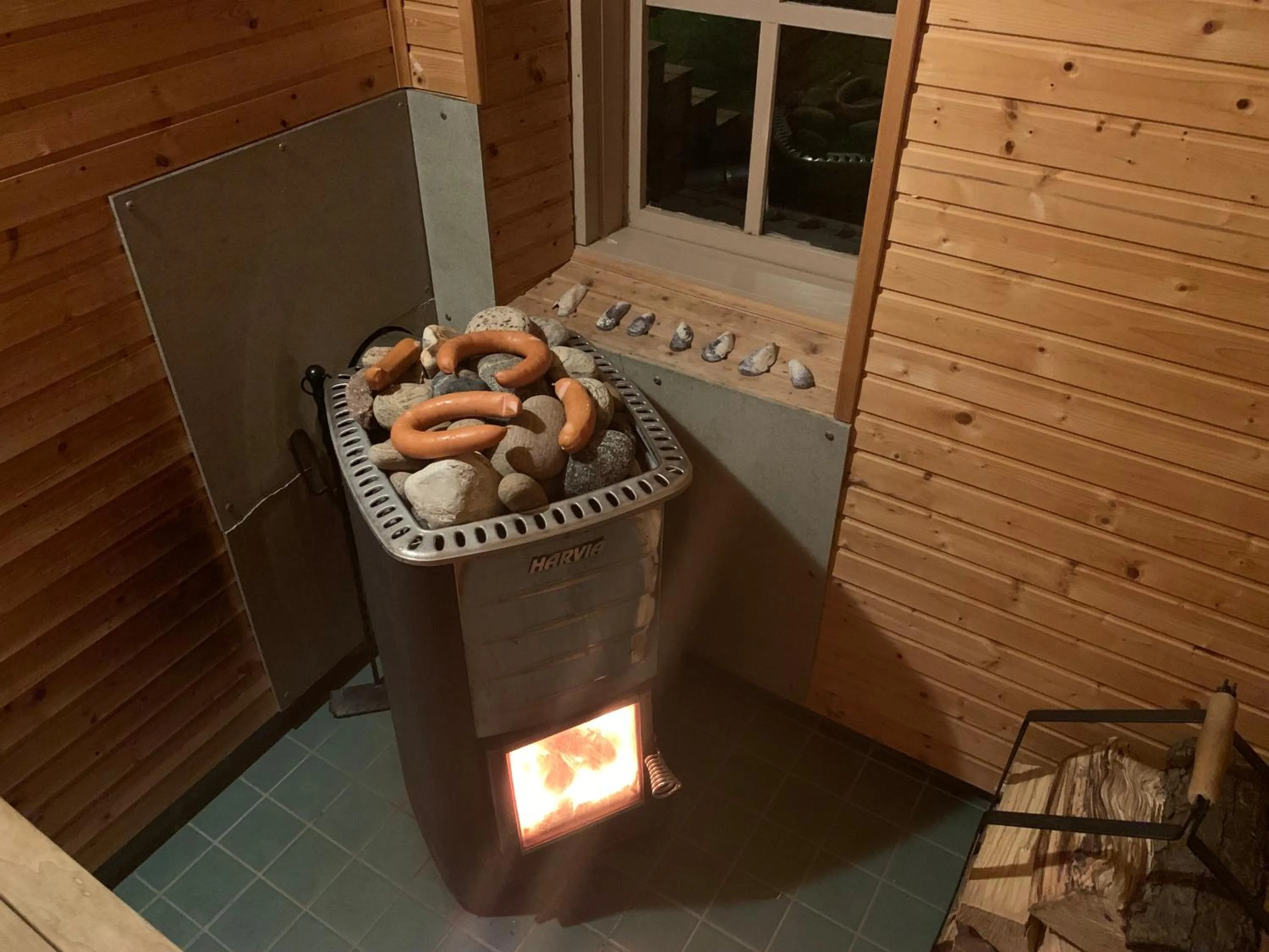 Sauna in Vingårdens Bed & Breakfast