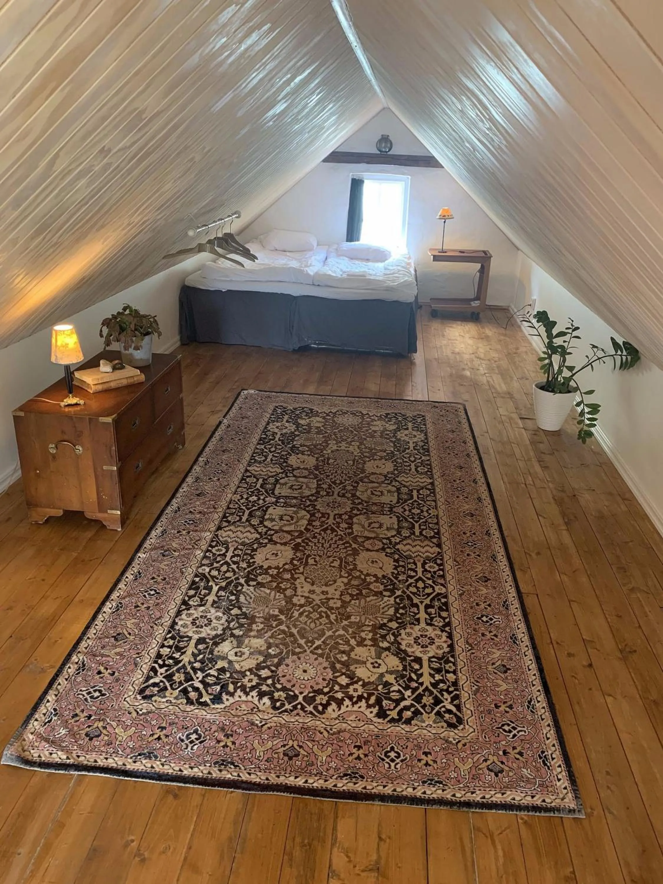 Bed in Vingårdens Bed & Breakfast