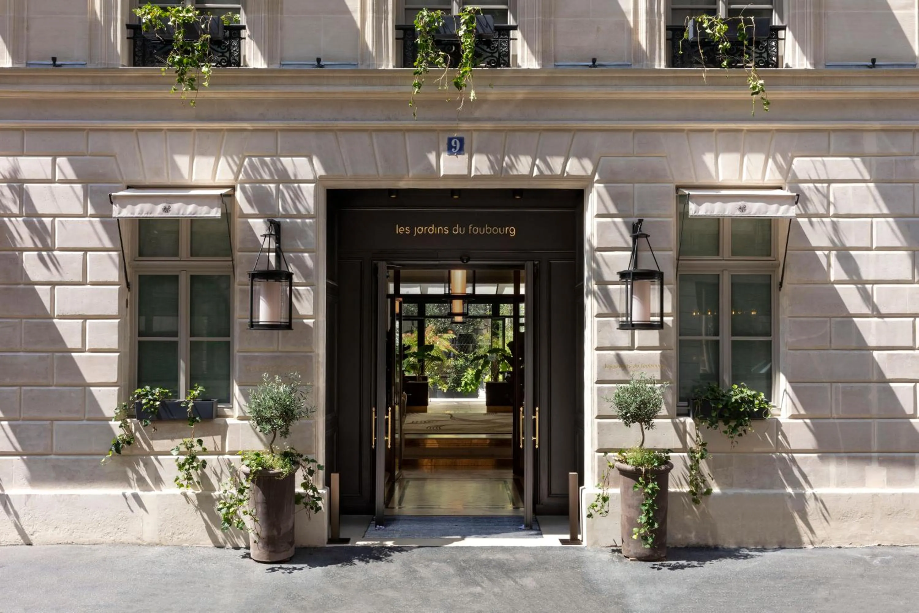 Facade/entrance in Les Jardins du Faubourg Hotel & Spa by Shiseido