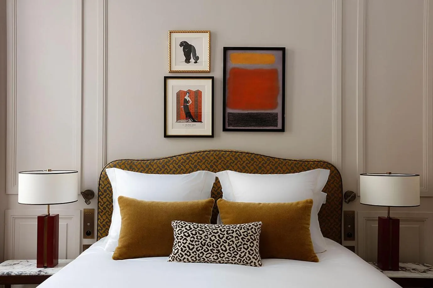 Bedroom, Bed in Les Jardins du Faubourg Hotel & Spa by Shiseido