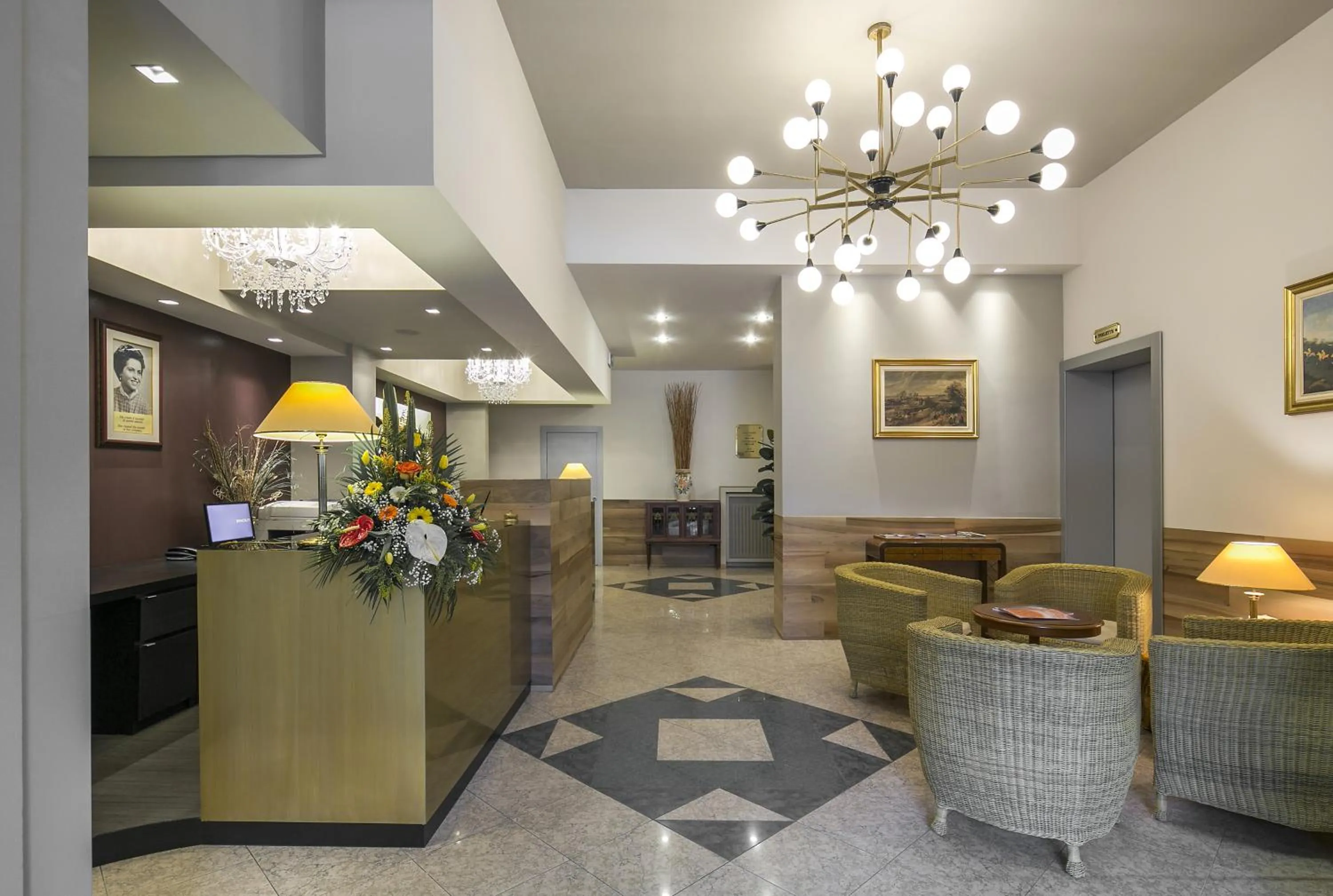 Lobby or reception in Hotel Falco D'Oro by Falco D'Oro Hotels