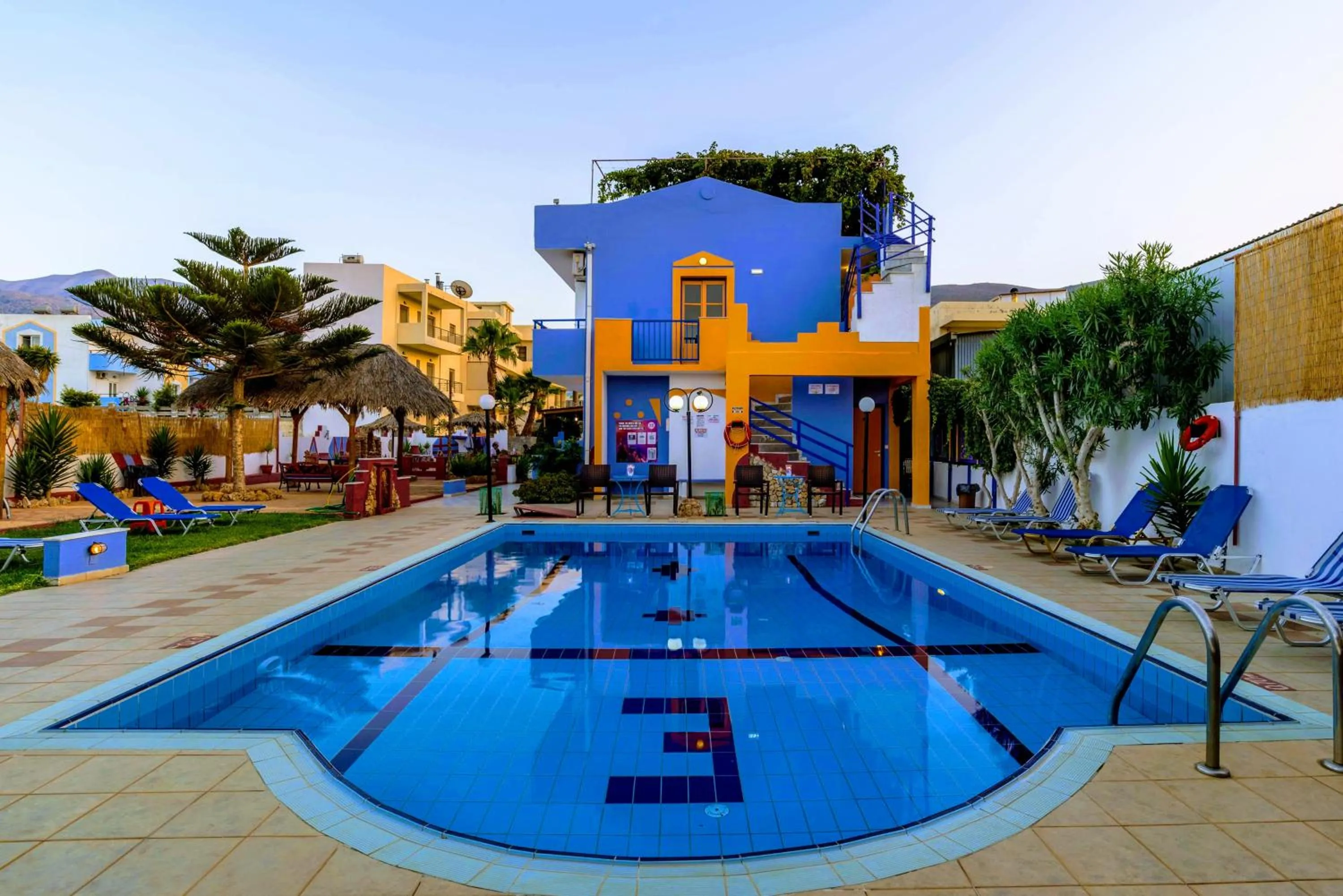 Swimming pool in Eltina Apartments