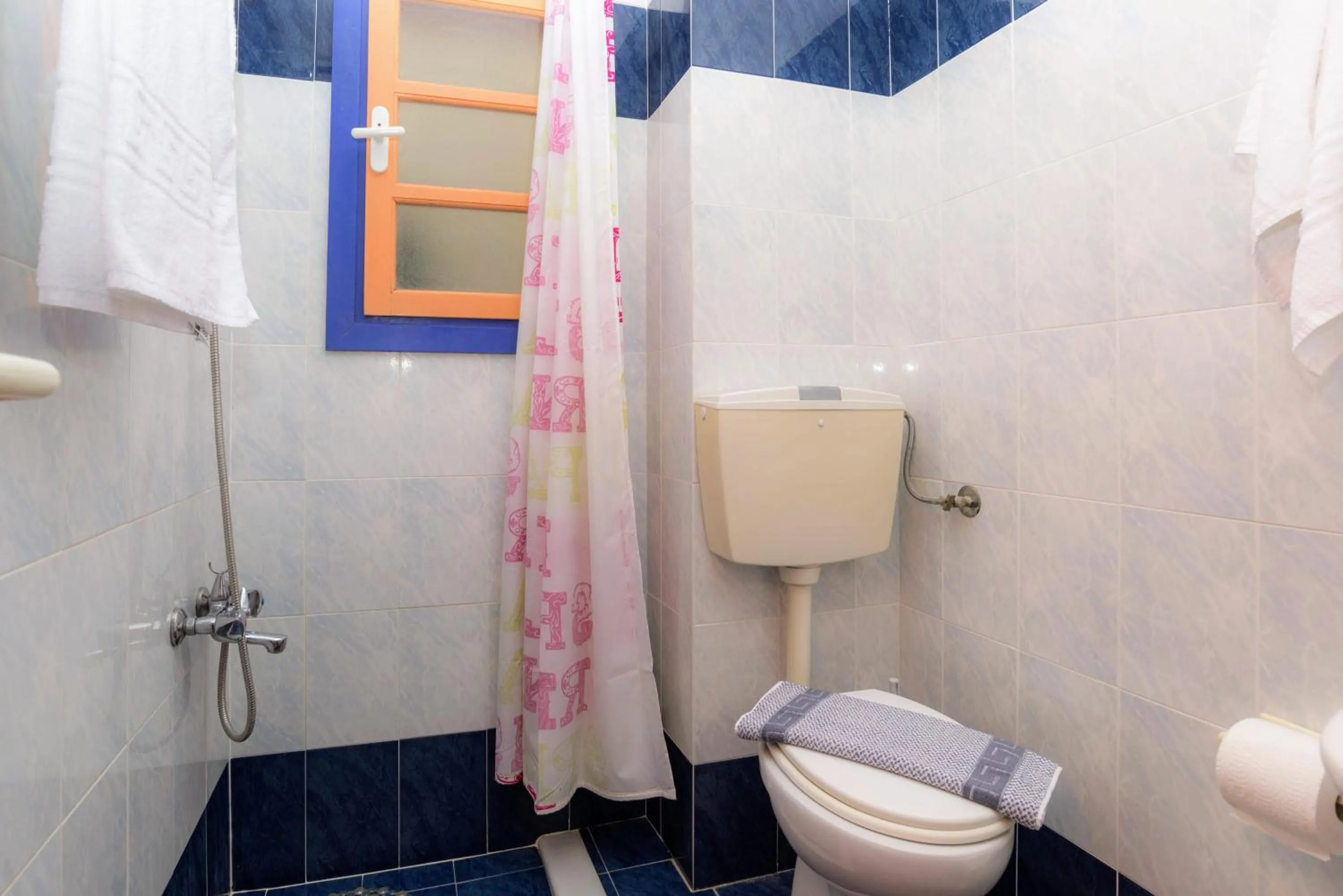 Bathroom in Eltina Apartments
