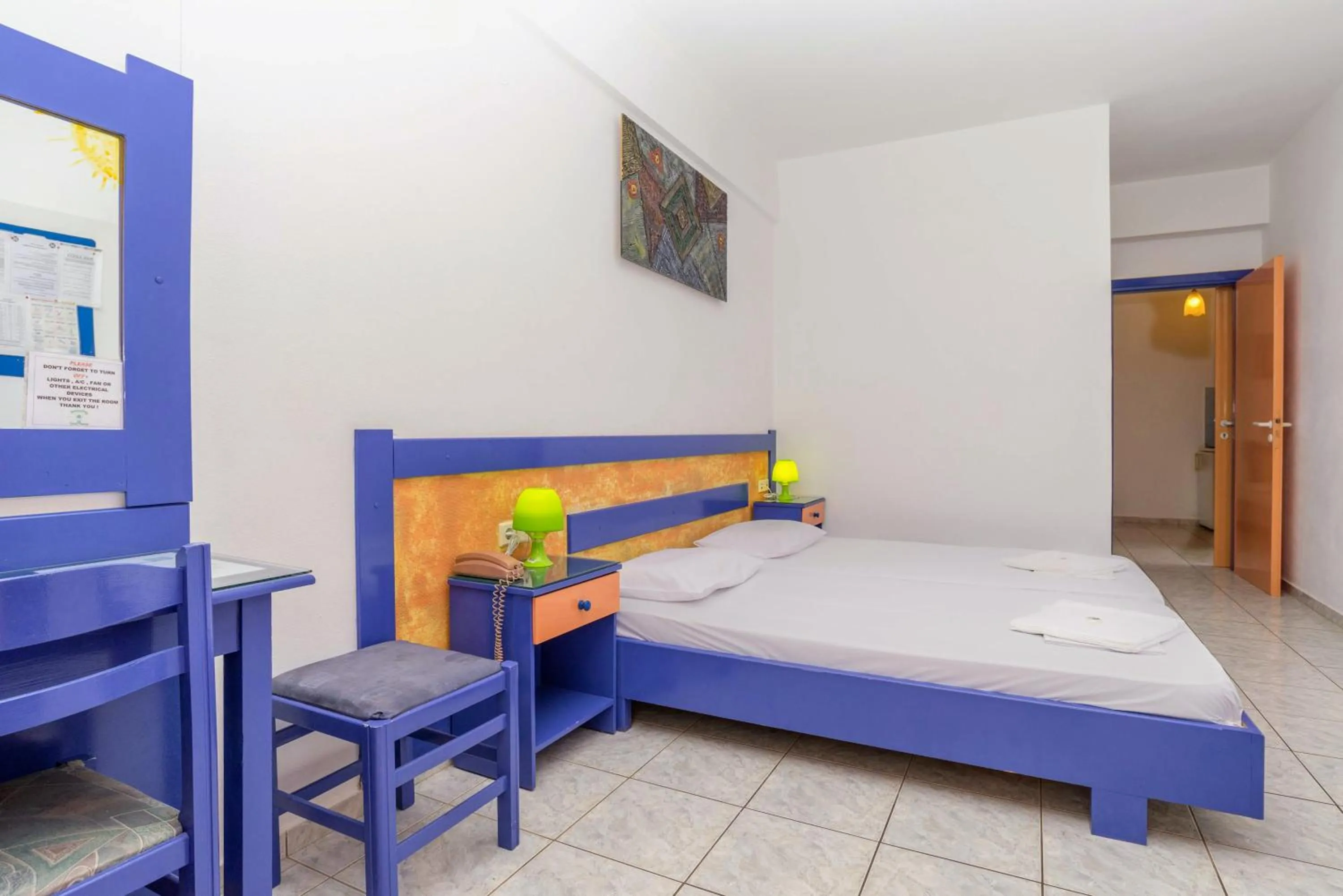 Bedroom, Bed in Eltina Apartments