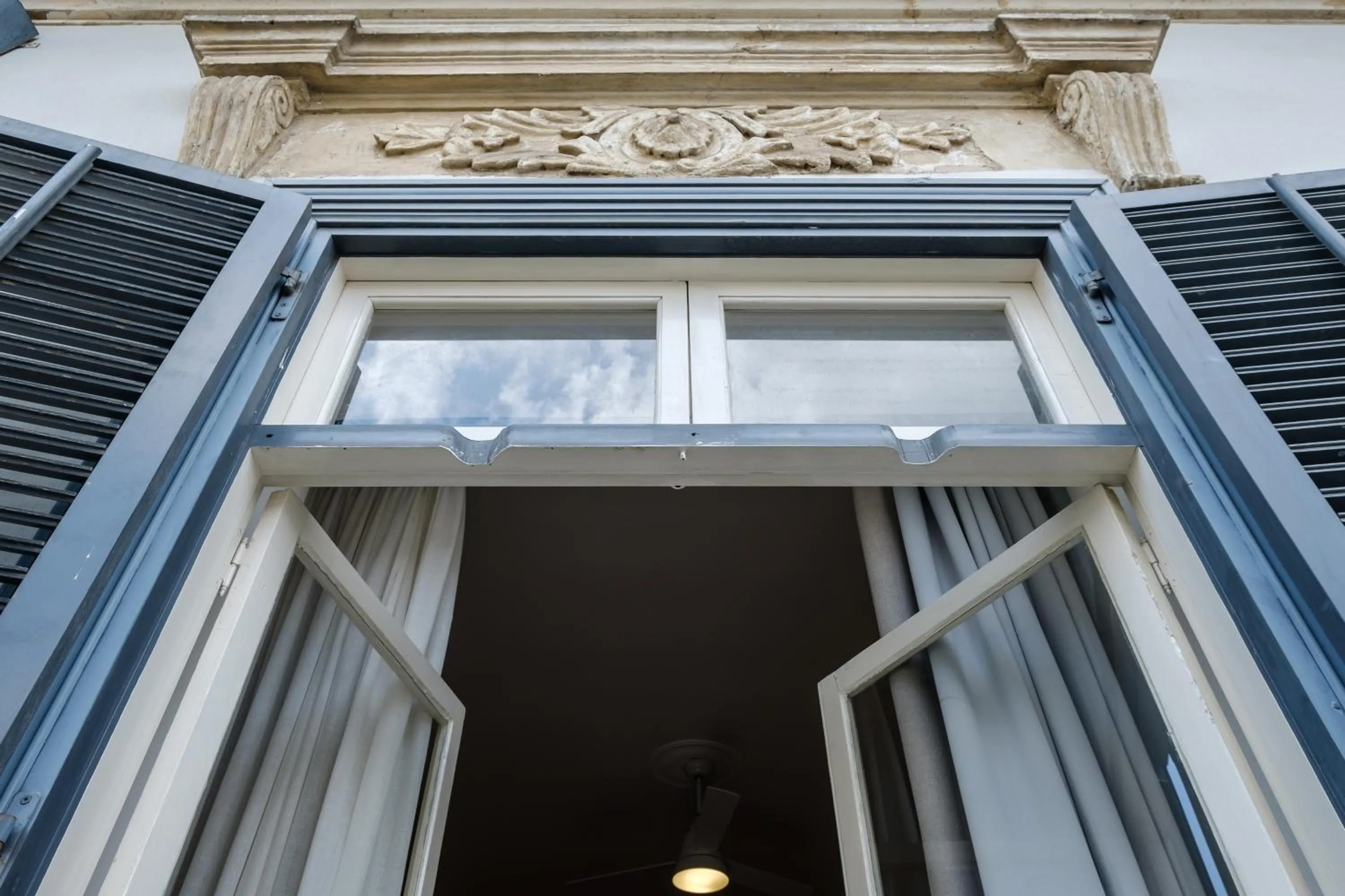 City view in Limassol Old Town Mansion