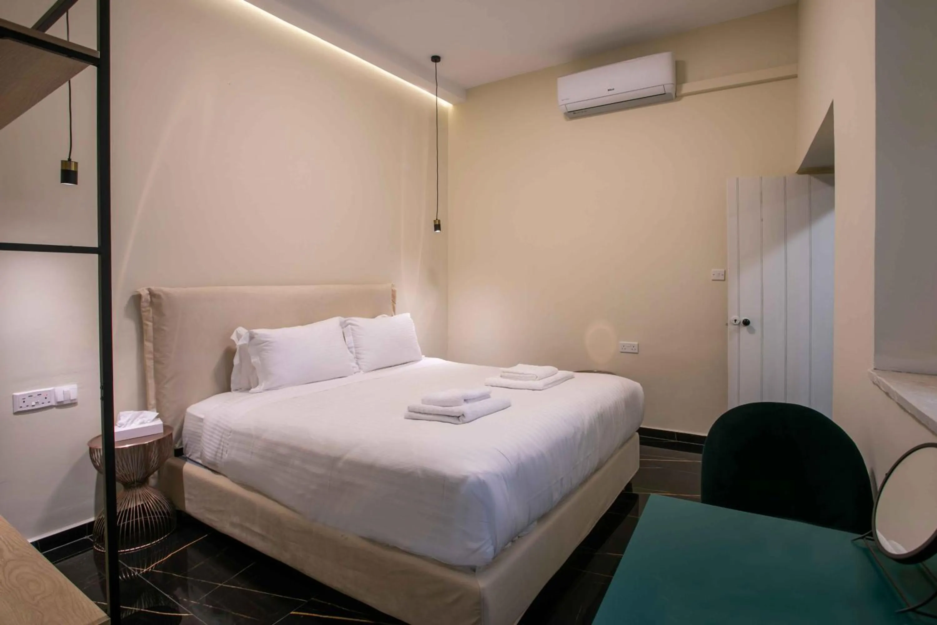 Bed in Limassol Old Town Mansion