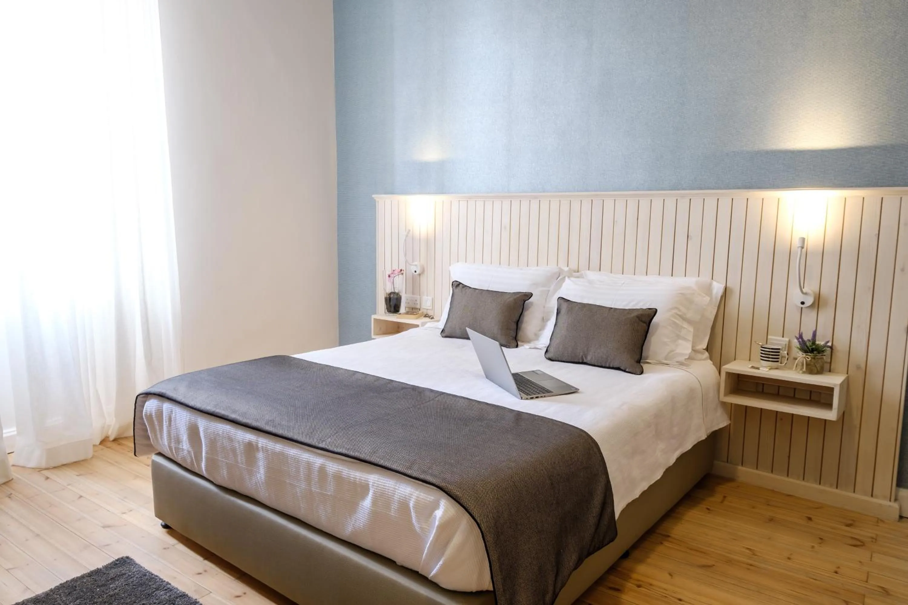 Bed in Limassol Old Town Mansion