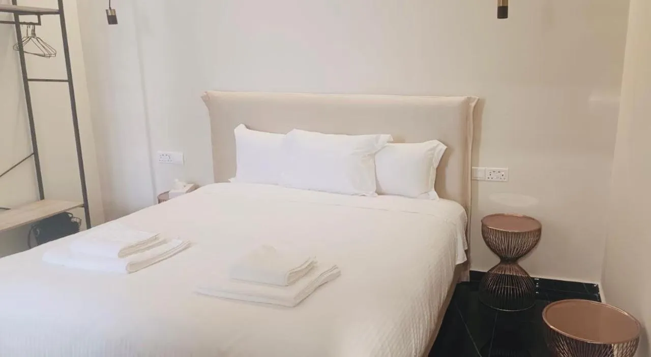 Bed in Limassol Old Town Mansion