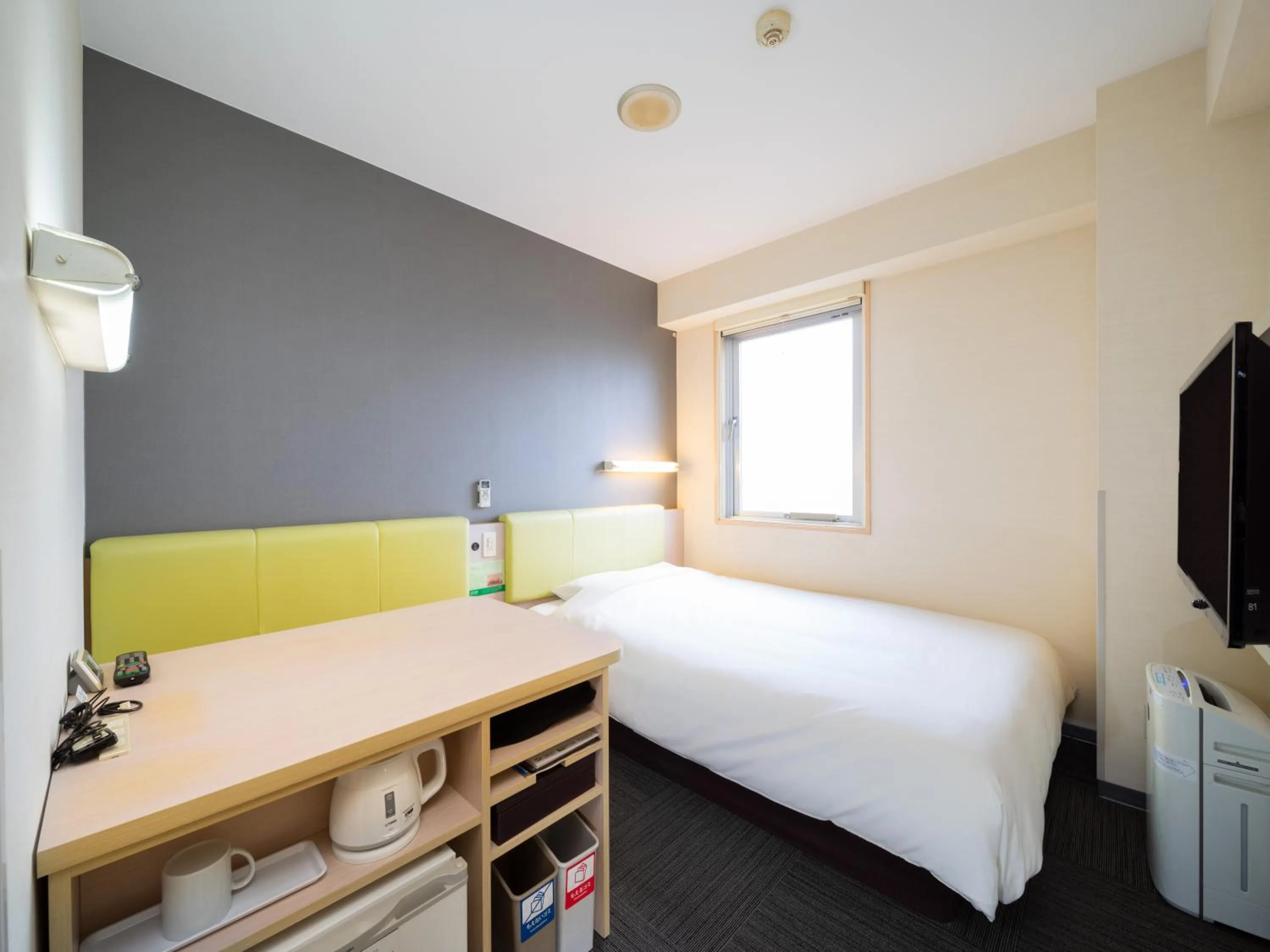 Bed in Super Hotel Tokyo Kameido