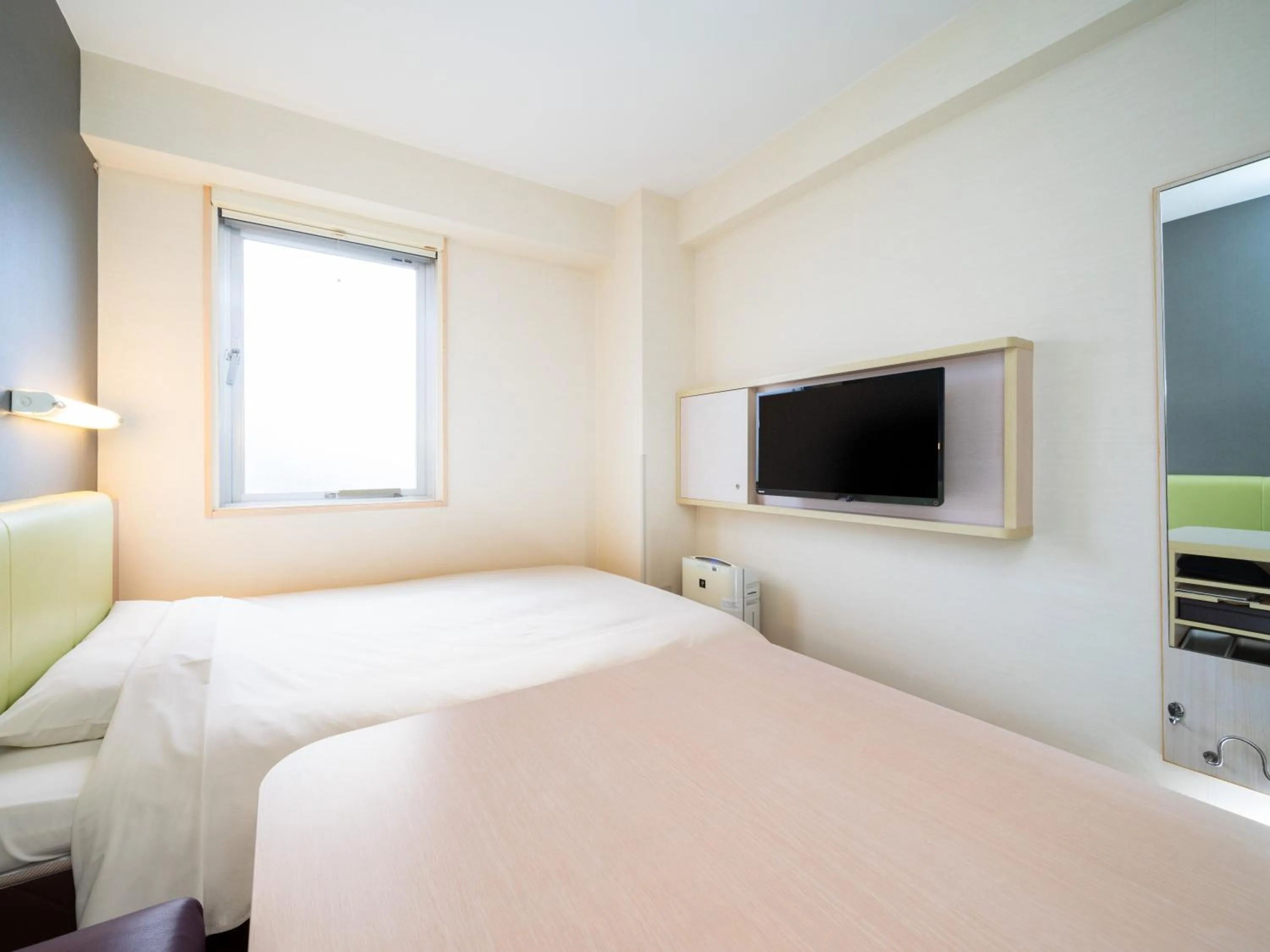 Bed in Super Hotel Tokyo Kameido